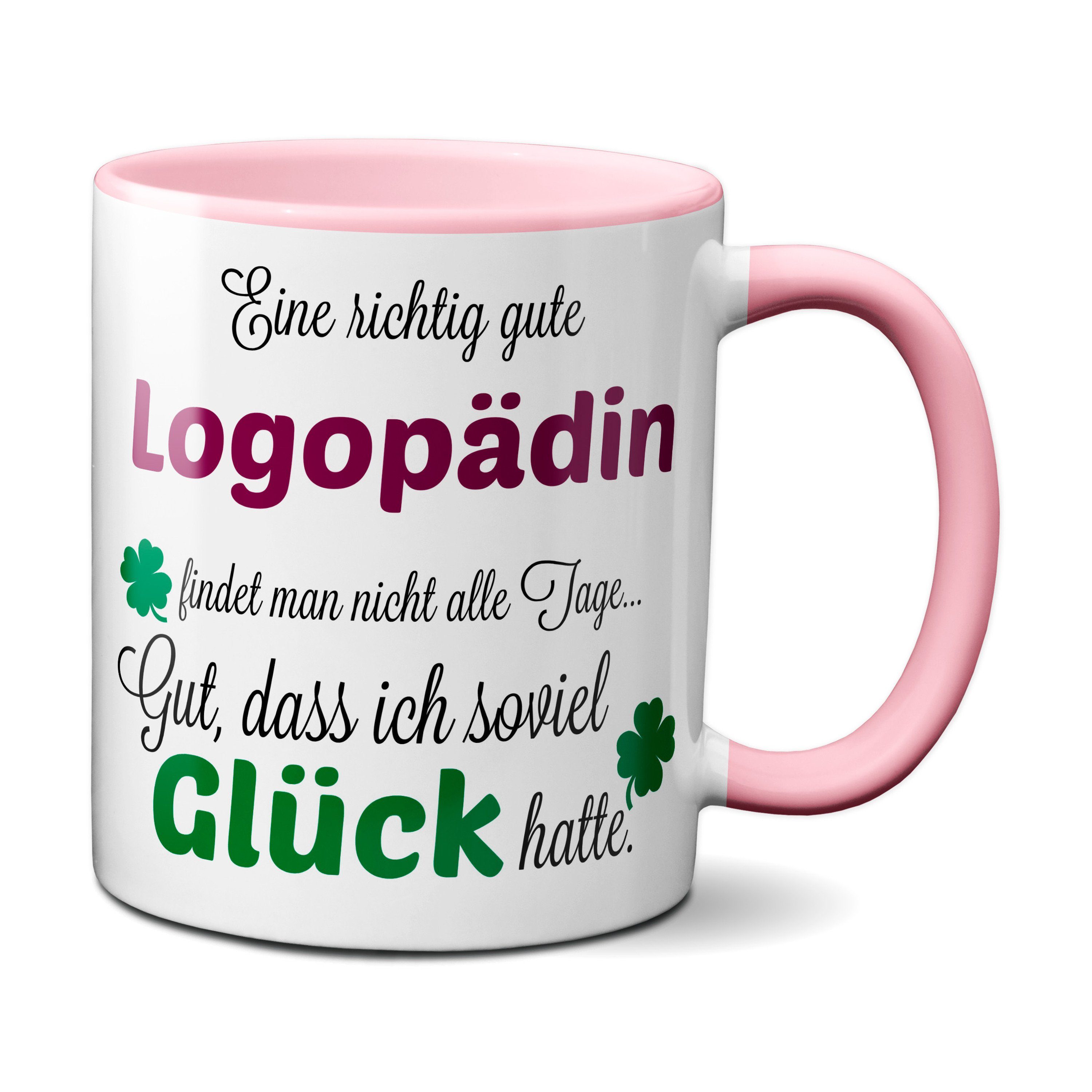 TASSENKING Tasse, Eine gute Logopädin... - Tasse -Kaffeebecher - Geschenk