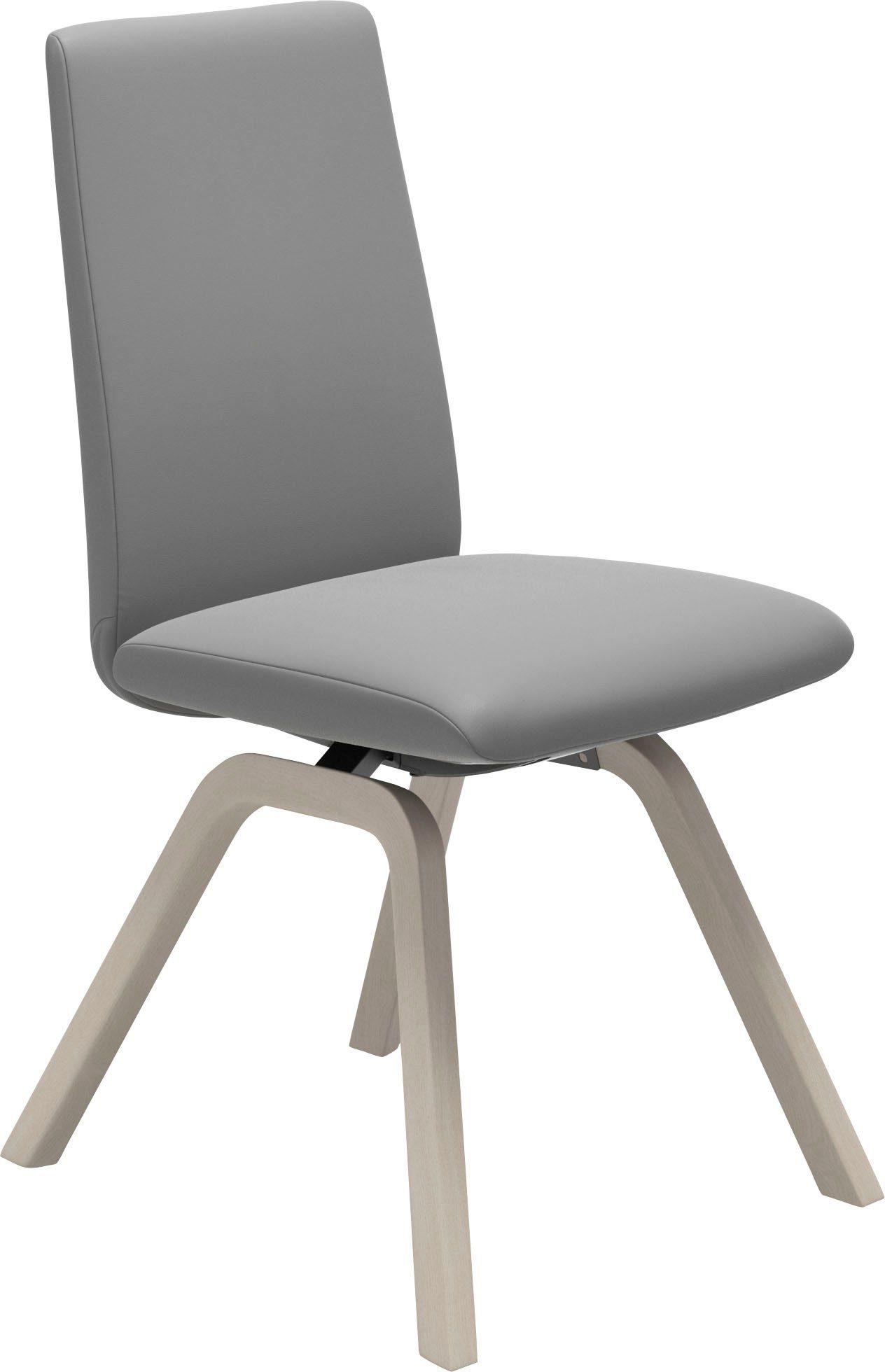 Stressless® Polsterstuhl Laurel, Low Back, Größe M, mit schräggestellten Beinen in Eiche gekalkt