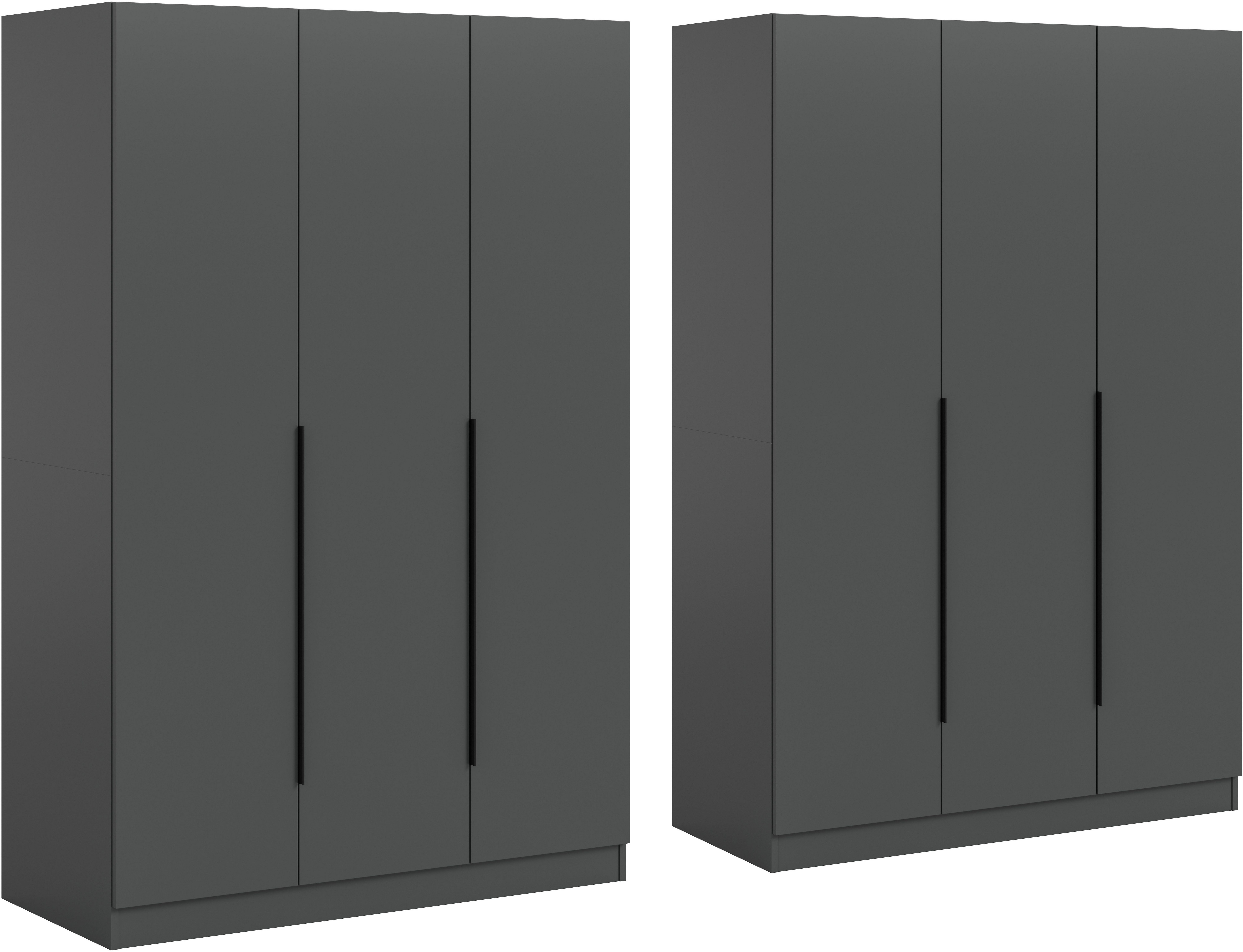 Home affaire Schrank-Set Skarde moderner Kleiderschrank Schlafzimmerschrank Otto´s Choice, (1-St., wähle deine beste Schrank Kombination), Skarde Kleiderschrank 240 cm, 2 Kleiderstangen und 8 Böden