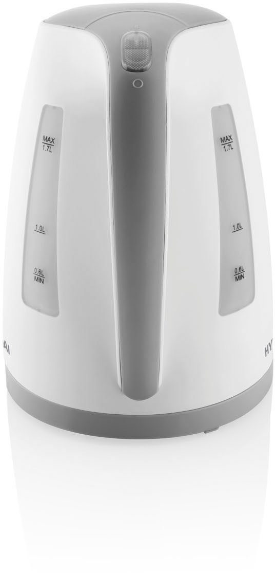Hyundai Wasserkocher VK107G, 1,7 l, 2200 W, Sicherheits-Thermosicherung, herausnehmbarer Filter – Bild 2 von 5