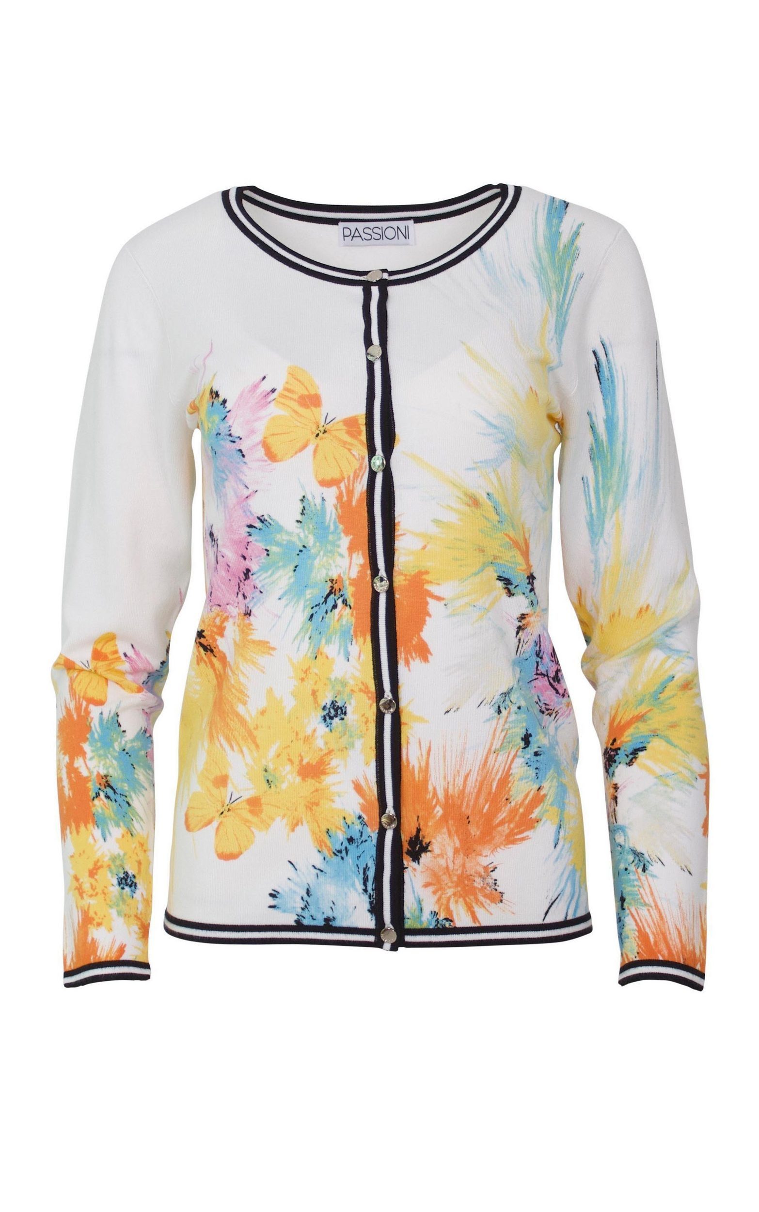 Passioni 2-in-1-Pullover Twinset mit floralem Print günstig online kaufen