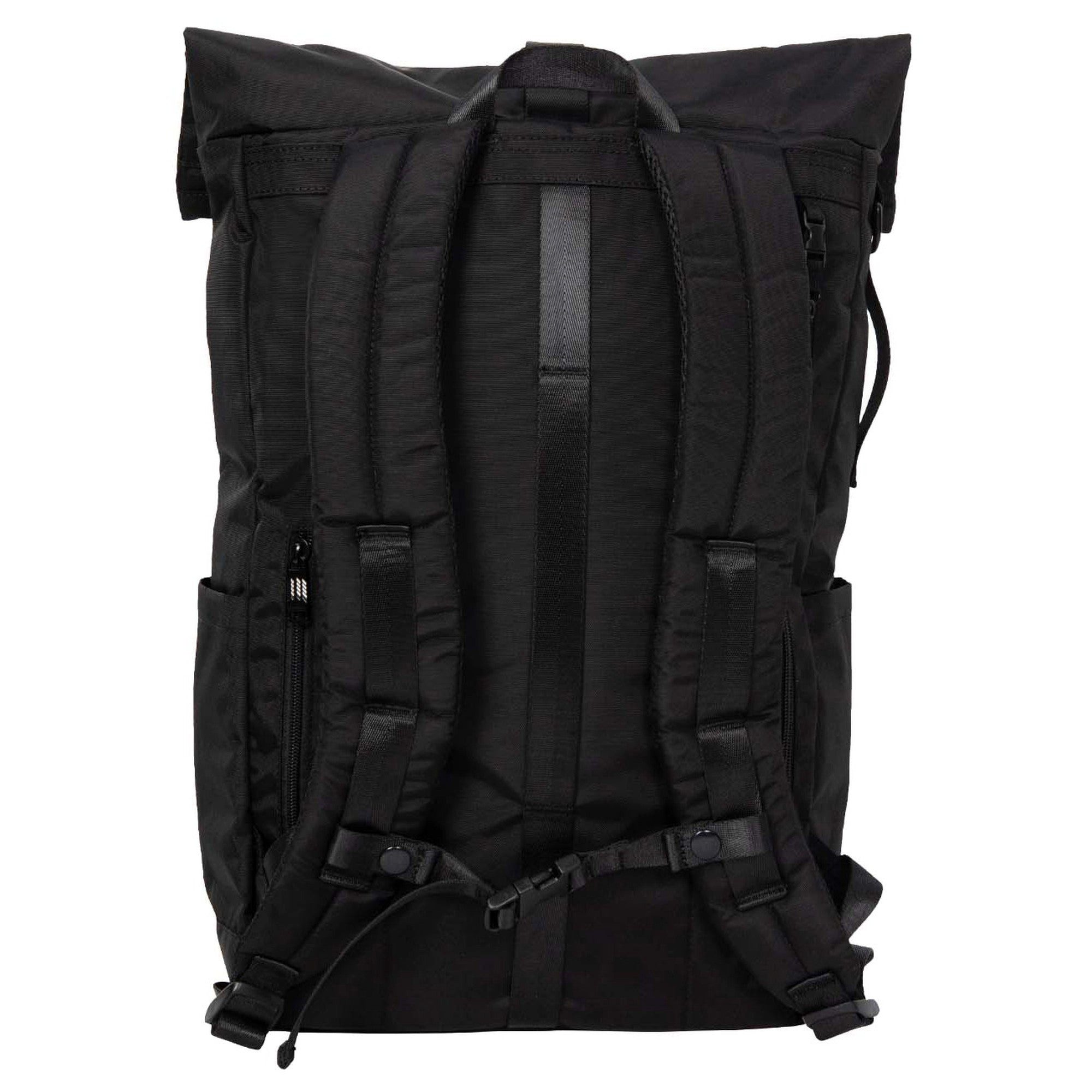 Doughnut Rucksack Jetpack Go Wild 22 - Rolltop Rucksack 48-68 cm erw. (black x brown)