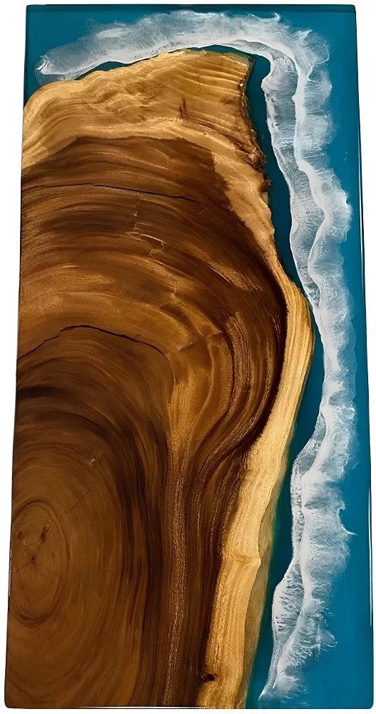 Xlmoebel Couchtisch Designer Beistelltisch aus Epoxidharz mit modernem Design (1-St., Epoxid Couchtisch), Hergestellt in Europa