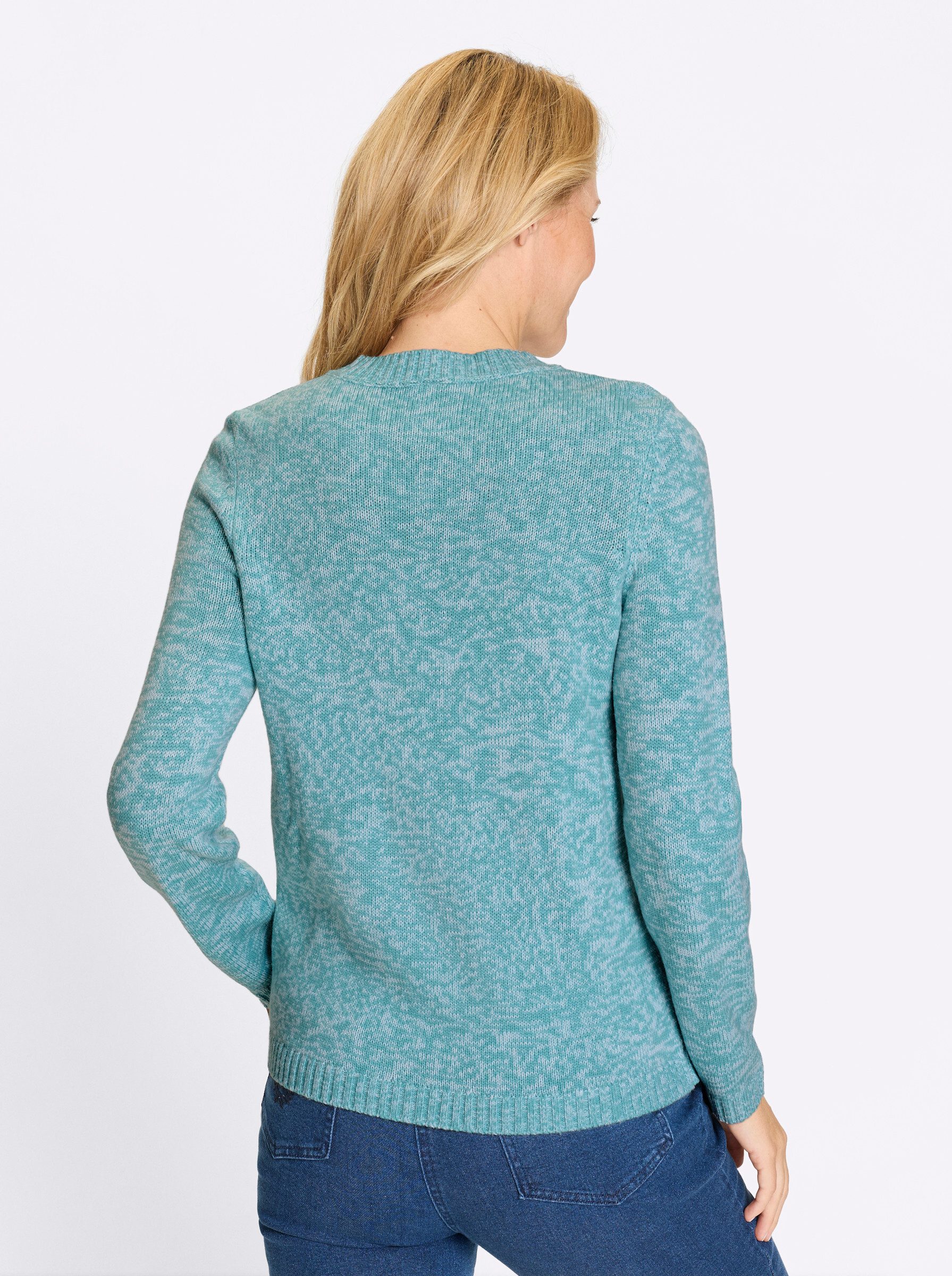 Sieh an! Strickpullover Langarm-Pullover . günstig online kaufen