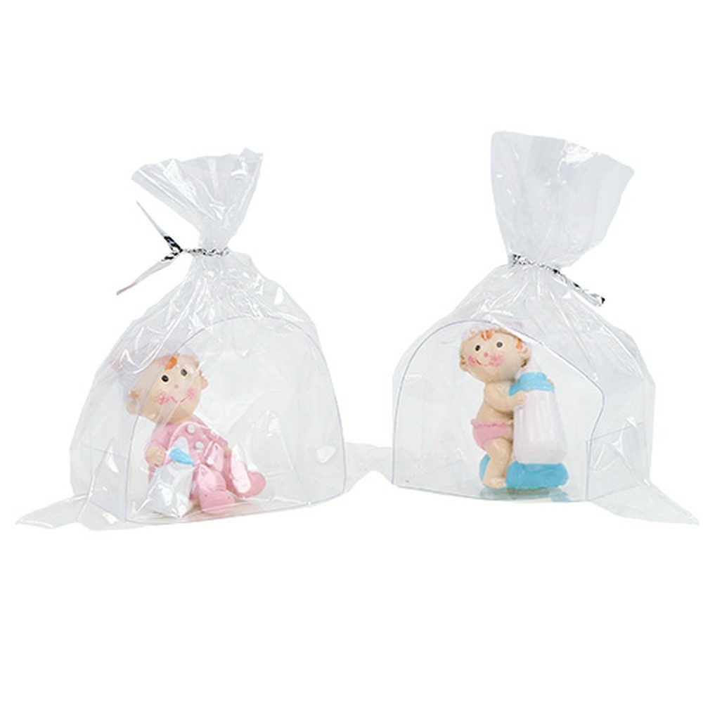 Viana Streudeko Dekoration Babyparty Dekofiguren Taufgeschenk Babymotiv, 2 Stück