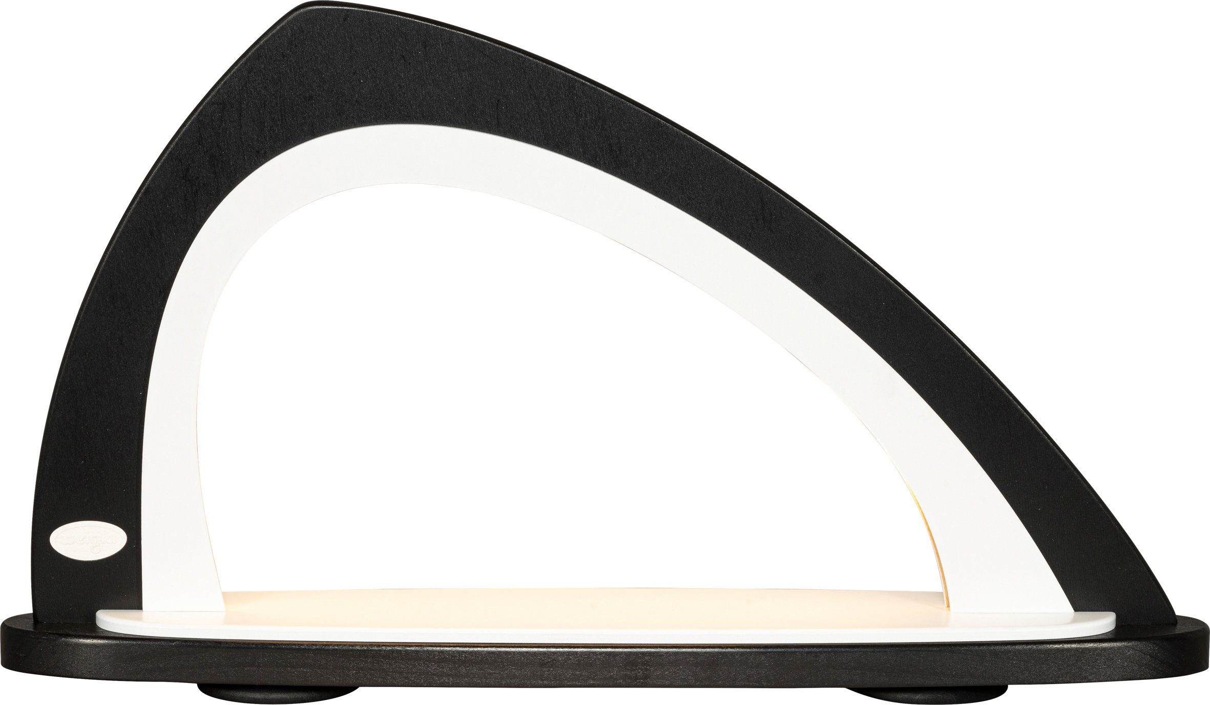 Weigla LED Schwibbogen Weihnachtsdeko (1-tlg), FSC®-zertifiziertes Buchenholz, zum Beschmücken, mit LEDs, Höhe 30 cm