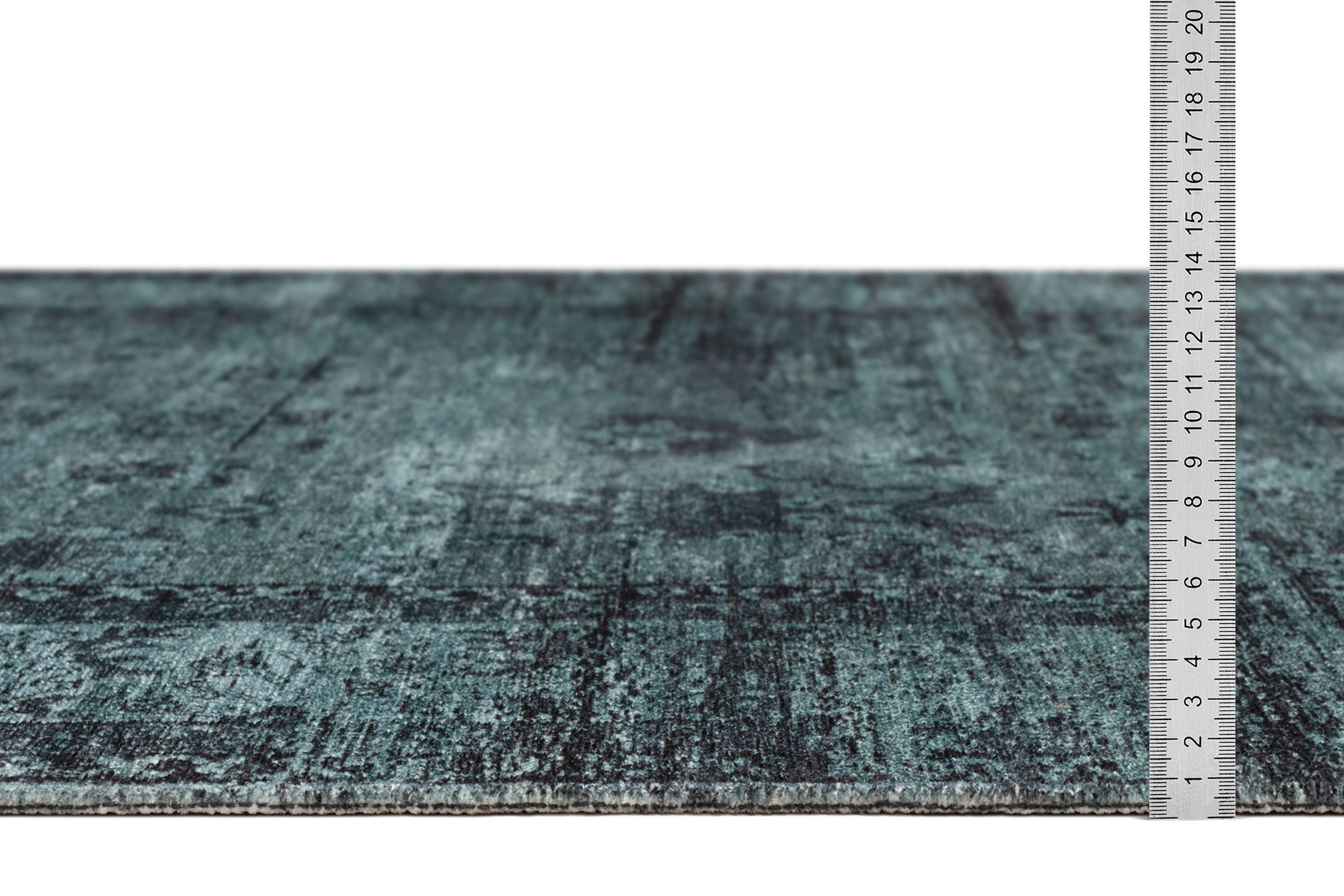 Tesso Living Designteppich ARMAND Teppich Wohnzimmer, Vintage Look, Orientalisch, bedruckt, Rechteckig, BOHO, Flachgewebe, mit klassischen Fransen