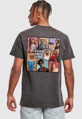 Merchcode T-Shirt Merchcode Herren Grand Collage T-Shirt Round Neck (1-tlg)