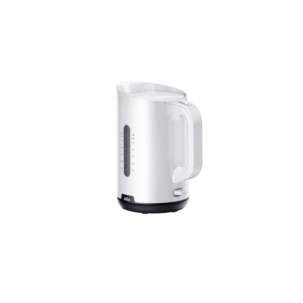 Braun Елктрочайники Braun WK 1100 WH Елктрочайники weiß – eleganter Елктрочайники., 1 l, Elegantes Design in Weiß