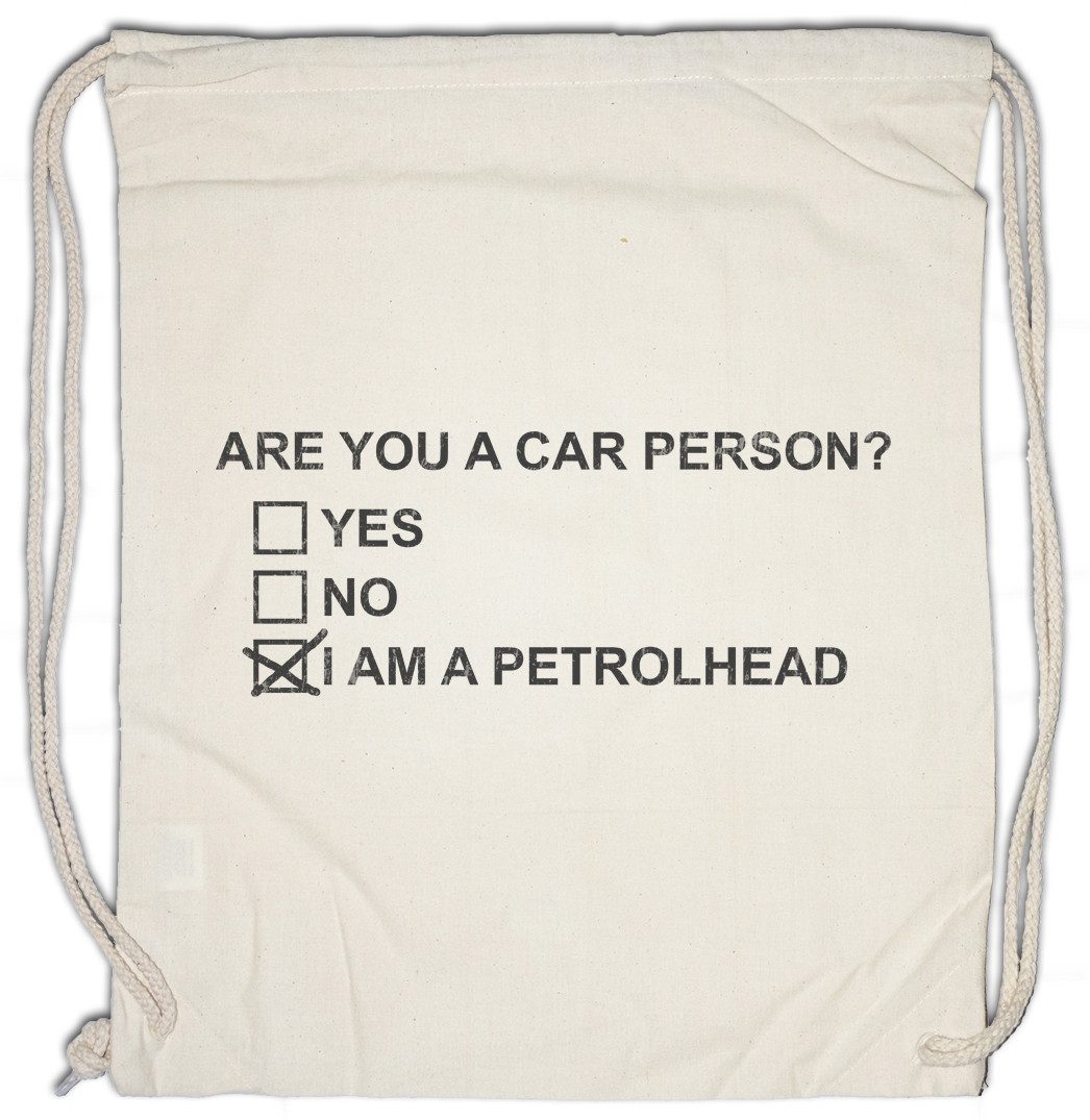 Turnbeutel Are You A Car Person Turnbeutel Race Racing Car Auto Driver Racer