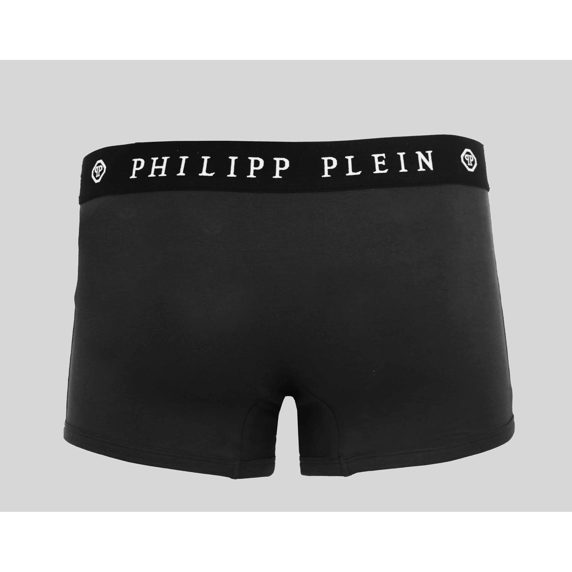 PHILIPP PLEIN Boxershorts, 2er-Pack, Schwarz 2er-Pack) (Packung