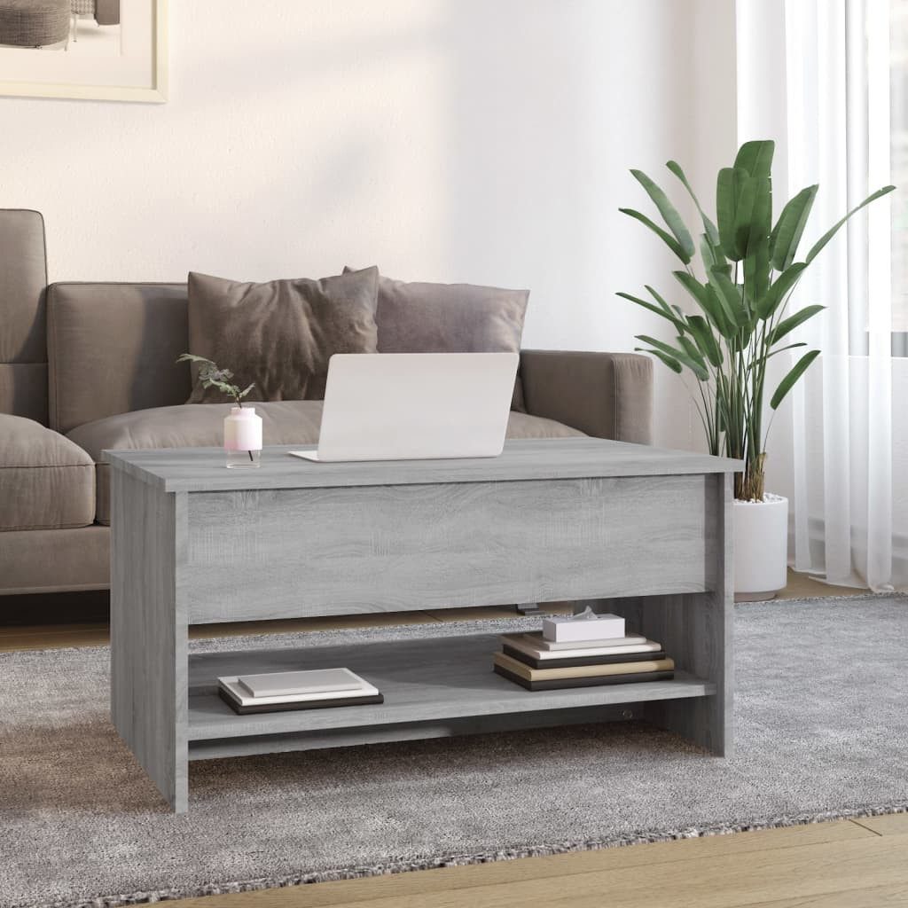 vidaXL Couchtisch Couchtisch Grau Sonoma 80x50x40 günstig online kaufen