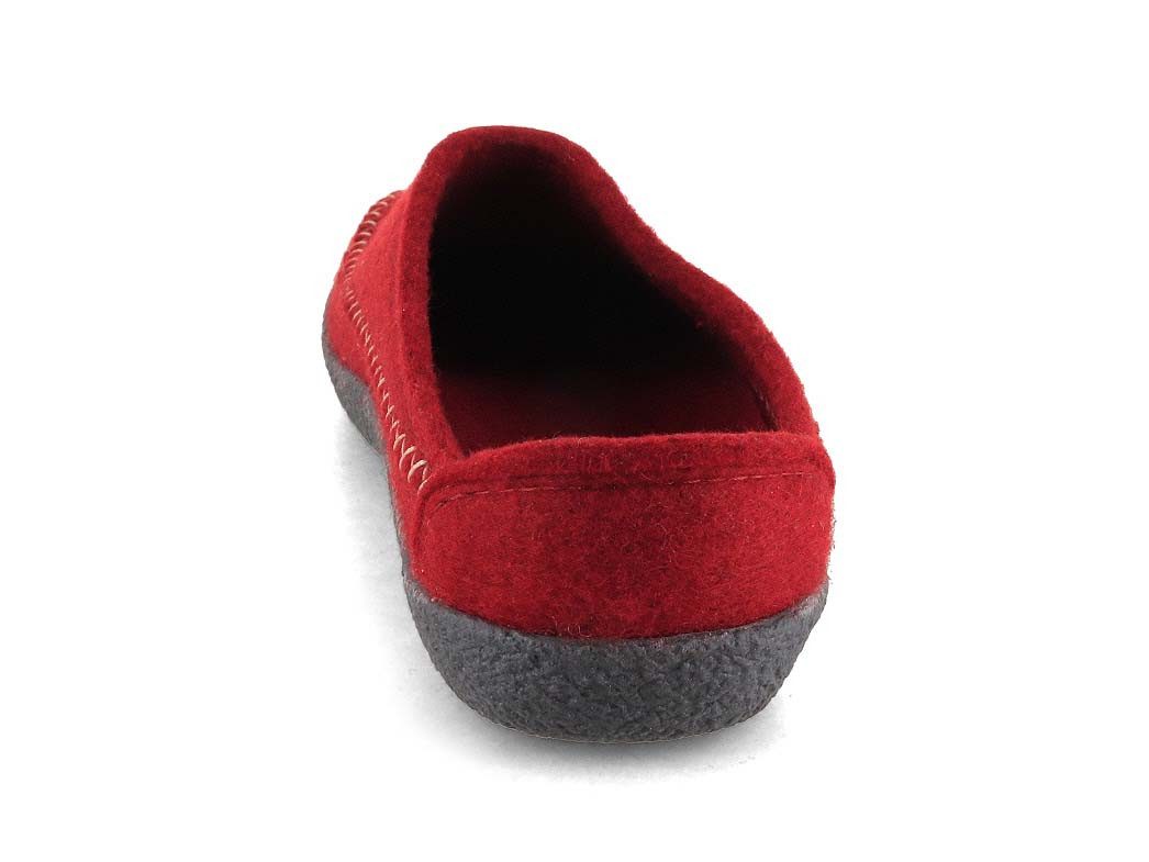 Haflinger Filz-Pantoffel Blizzard Credo Hausschuh mit weitem Einstieg
