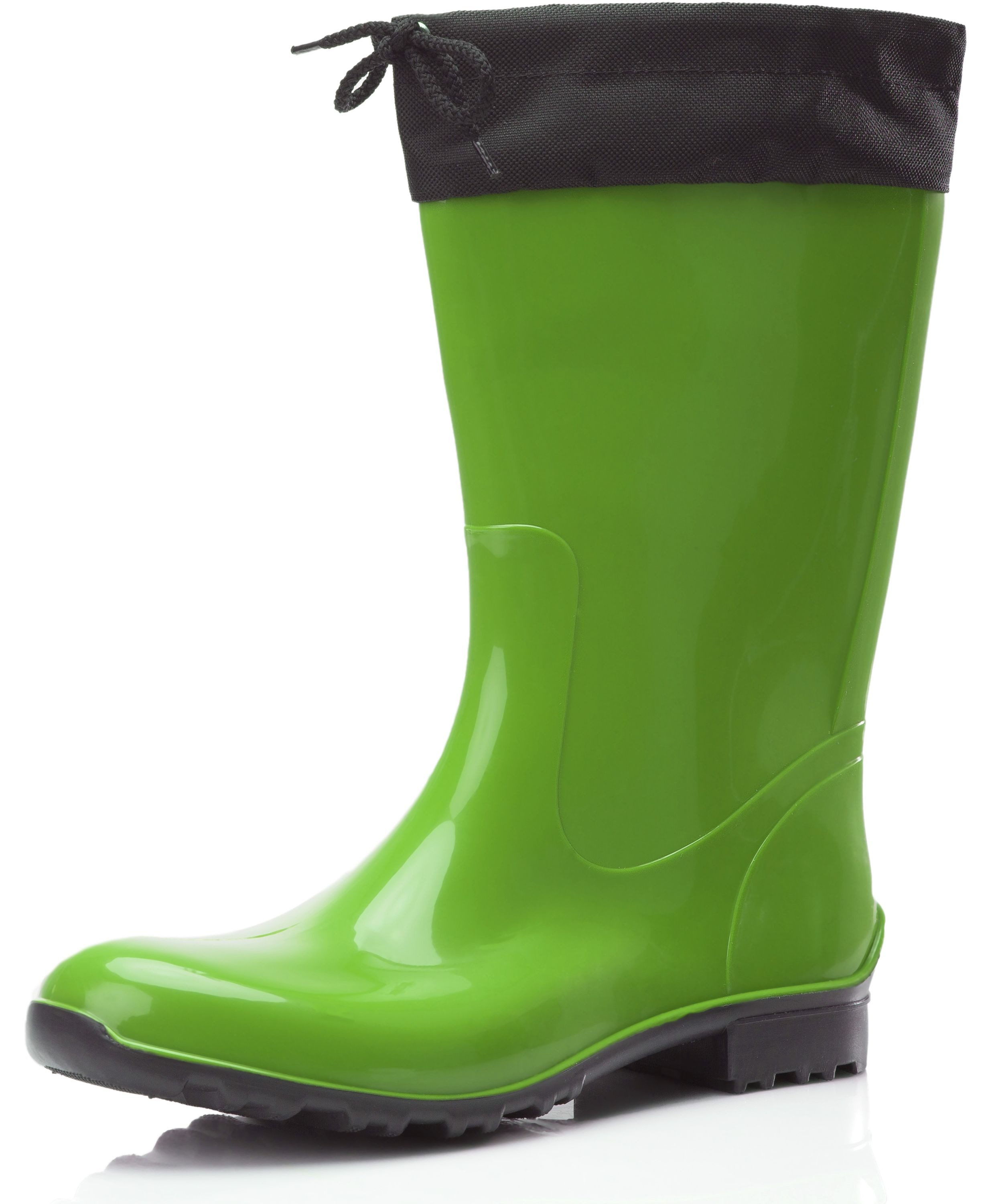 Damen Gummistiefel mit Stulpe LA-968 Gummistiefel