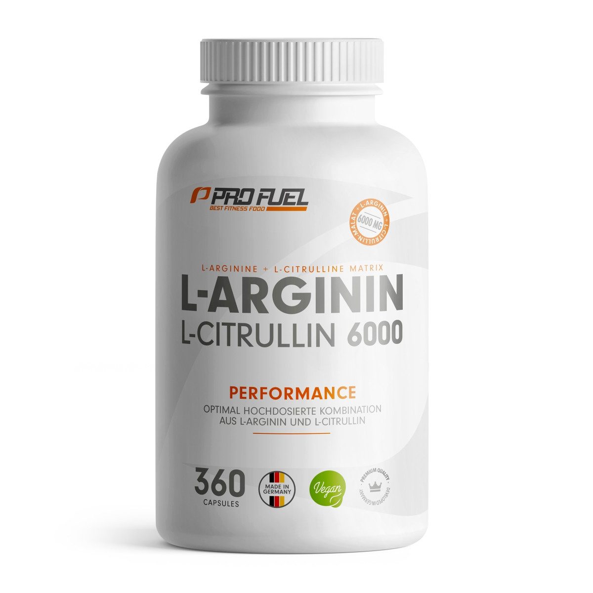 ProFuel L-Arginin & L-Citrullin (360 Kapseln) Kapseln, 315 g