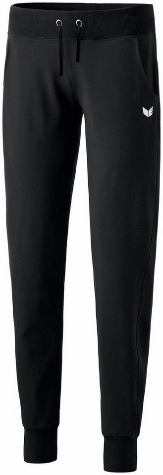Erima Jogginghose sweatpants with cuff black (1 tlg) › schwarz  - Onlineshop OTTO