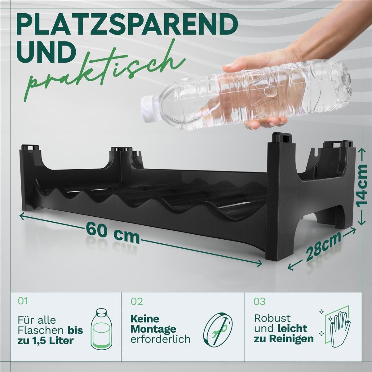Novaliv Regal -, Spar-Set 12-tlg., Stapelbar,platzsparend, günstig online kaufen
