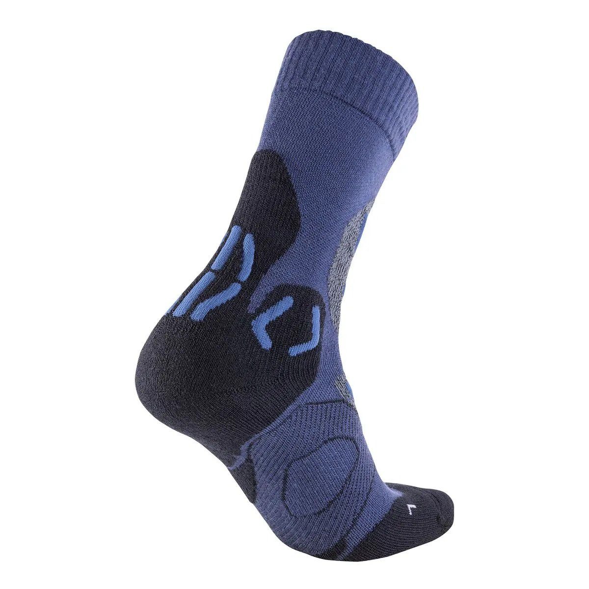 UYN Wandersocken Cool Merino (Merinowolle/Natex) denimblau/indigo günstig online kaufen