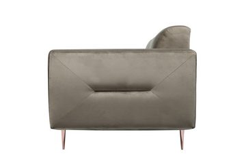 MOEBLO Sofa Treviso, Sofa ohne Schlaffunktion, Modernes Sofa, Kleines Sofa,Sofa im Wohnzimmer Sofa 3-Sitzer, (BxHxT):230x91x85 cm