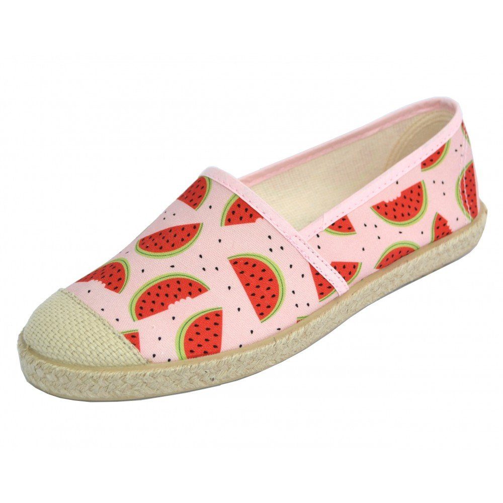 Shoes Step Plain Melon, Grand Schuhe vegane Evita Sandale