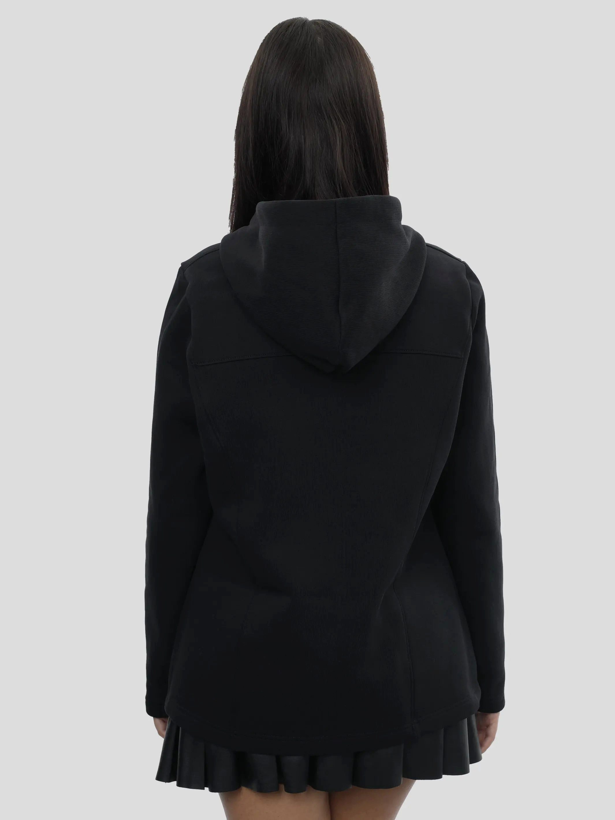 project eleven Hoodie P11 Regular Zip-Hoodie für Frauen in Schwarz günstig online kaufen
