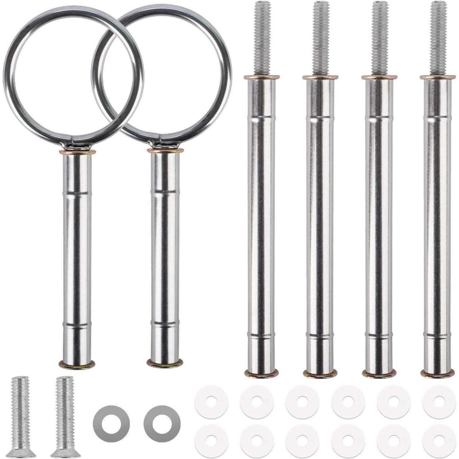 LuxusKollektion Etagere 2er Set Etageren Stangen Silber 3 Stufig für Torte Cupcakes