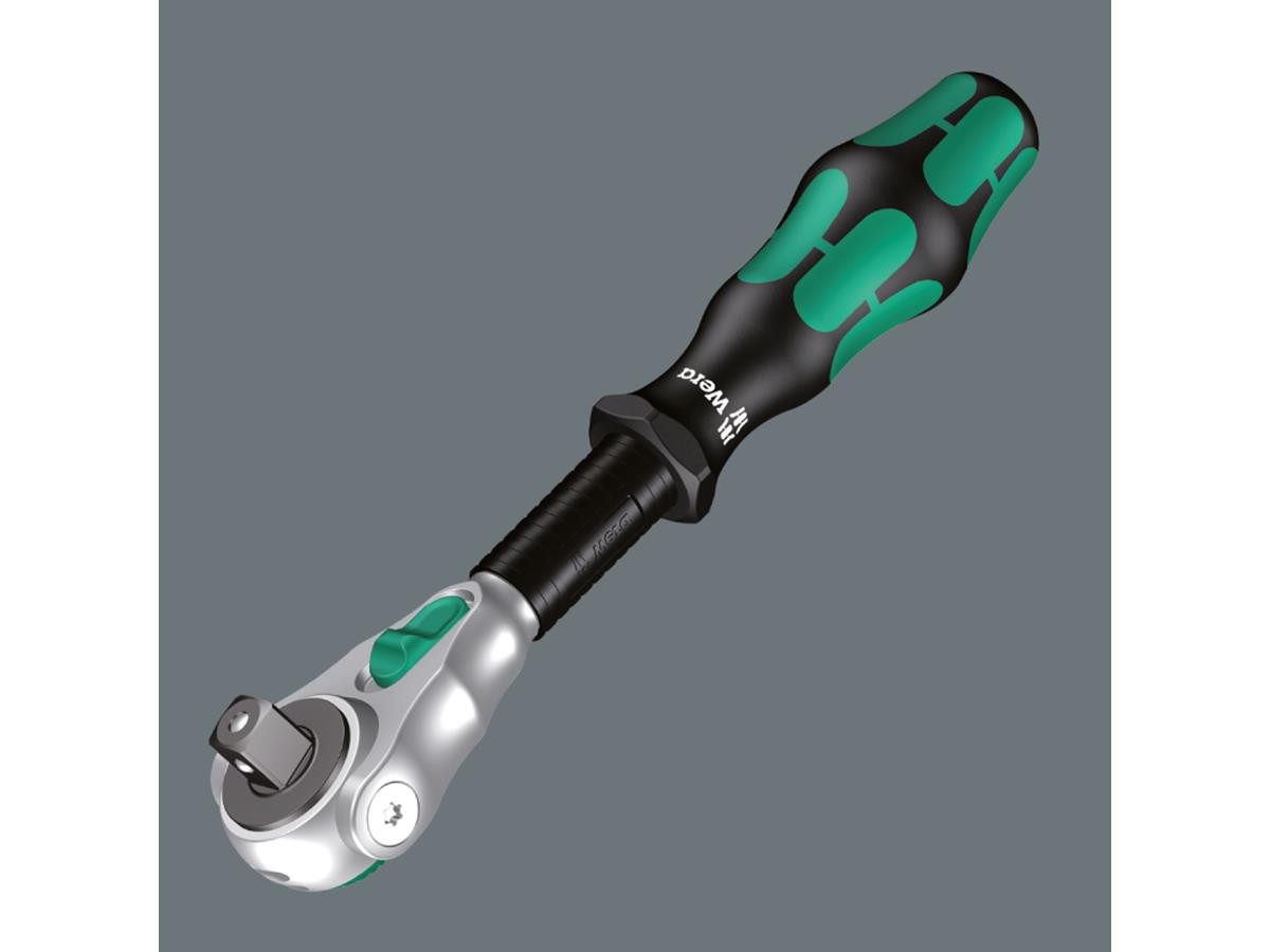 Wera Umschaltknarre Wera 8100 SA/SC 2 Zyklop Speed-Knarrensatz 43 tlg (Set), metrisch, 1/4 und 1/2 Zoll, im stabilen Metallkoffer