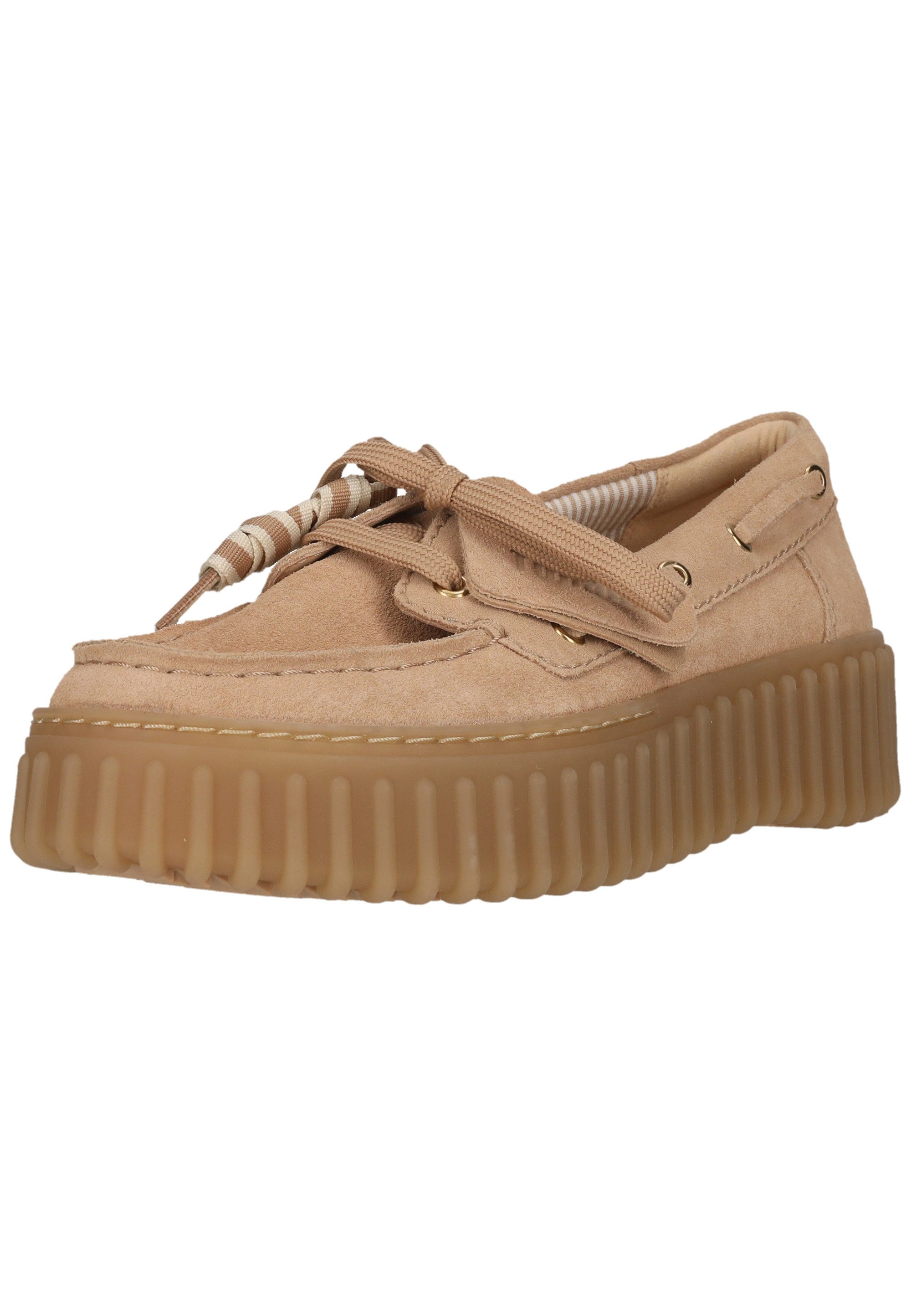 Clarks Torhill Boat Schnürschuh mit Contour Cushion-Fußbett günstig online kaufen