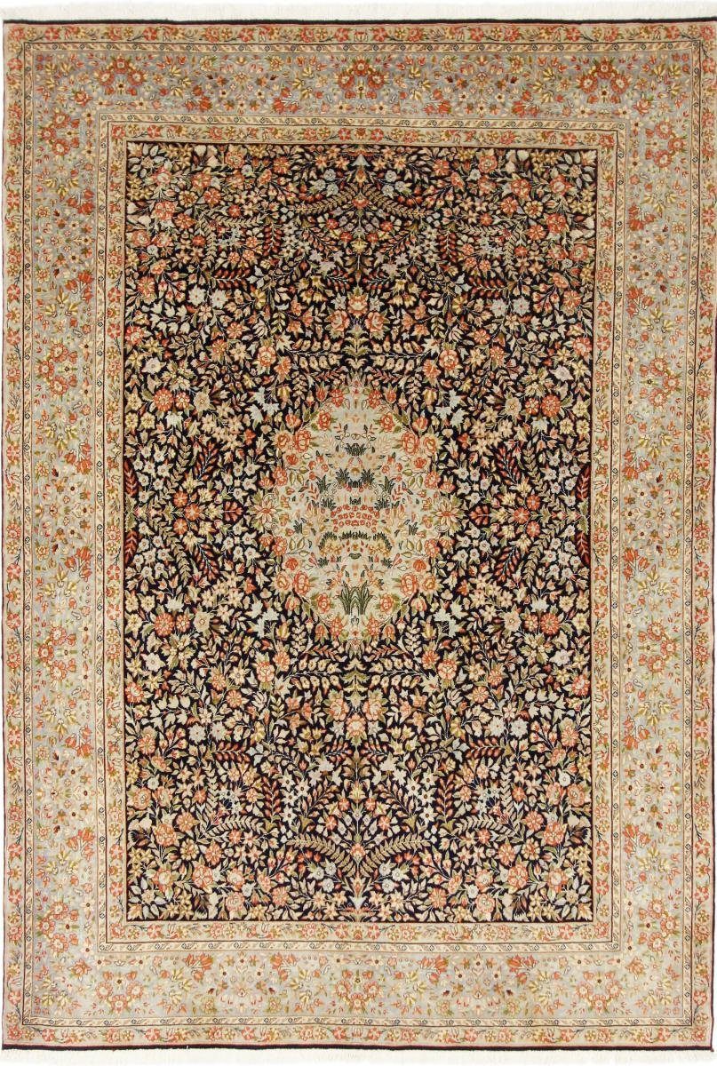 Orientteppich Kerman Rafsanjan 176x254 Handgeknüpfter Orientteppich / Perserteppich, Nain Trading, rechteckig, Höhe: 12 mm