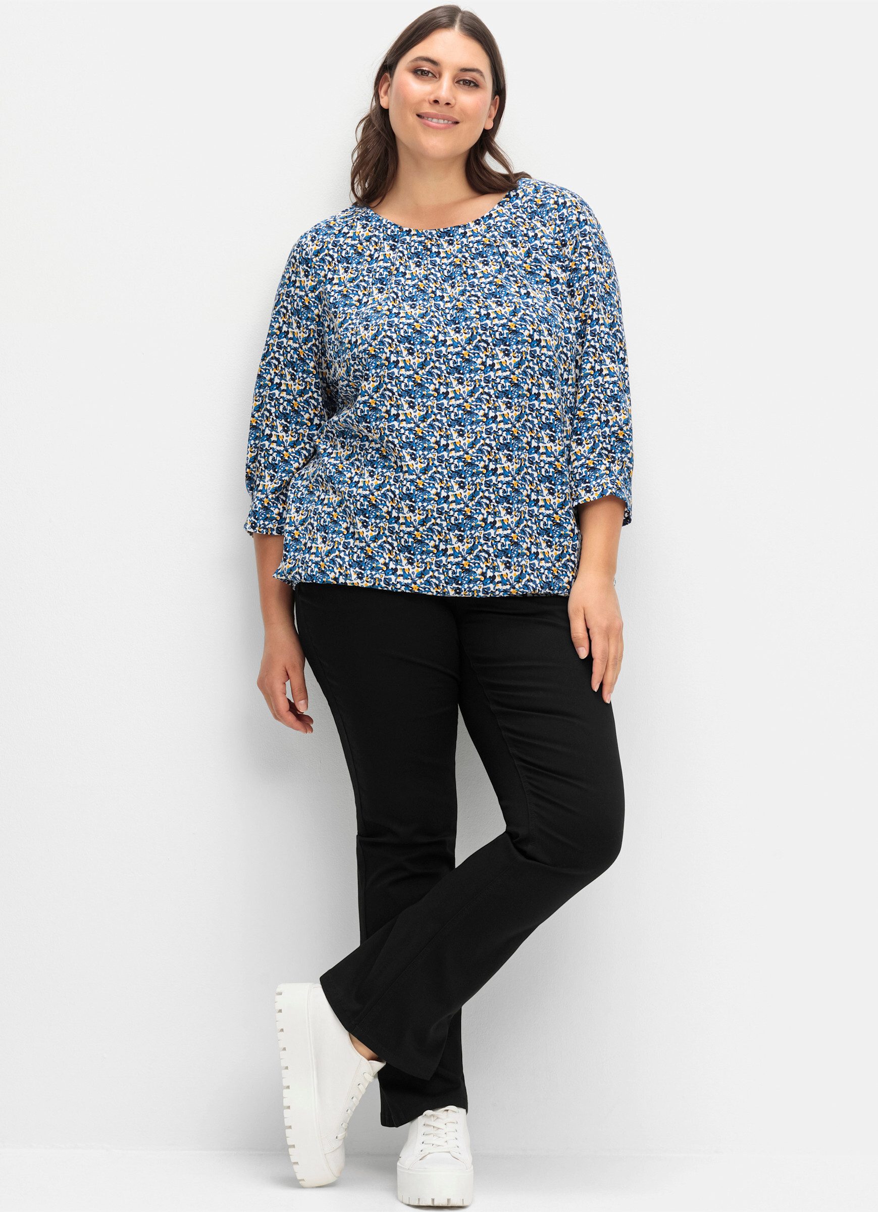 Sheego Klassische Bluse Tunika . günstig online kaufen