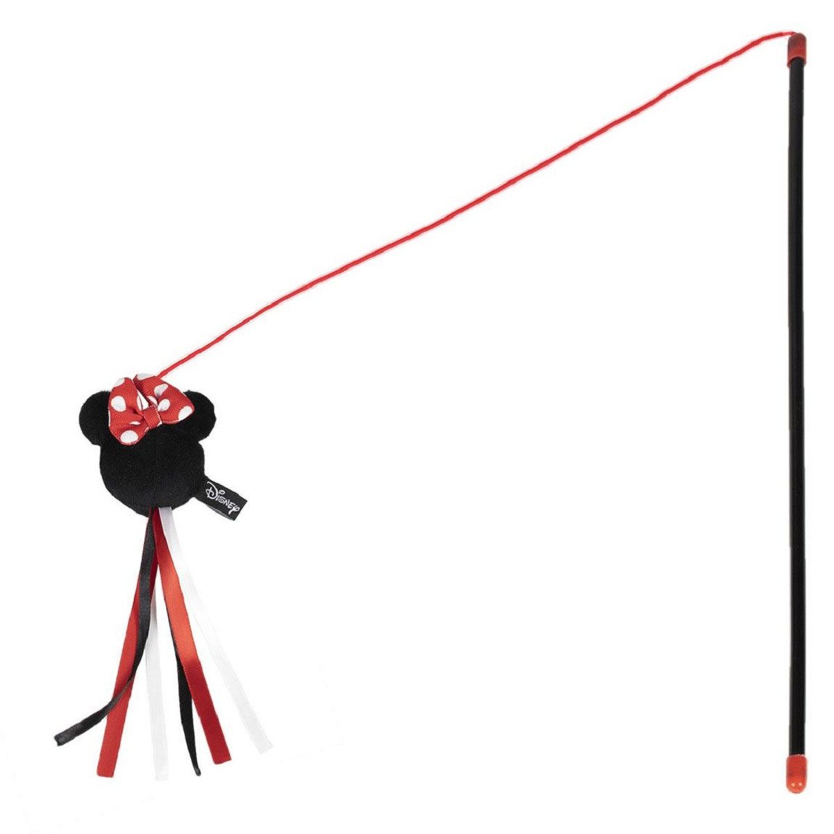Disney Minnie Mouse Plüschmäuse Interaktive Katzenangel – Spielspaß für aktive Stubentiger
