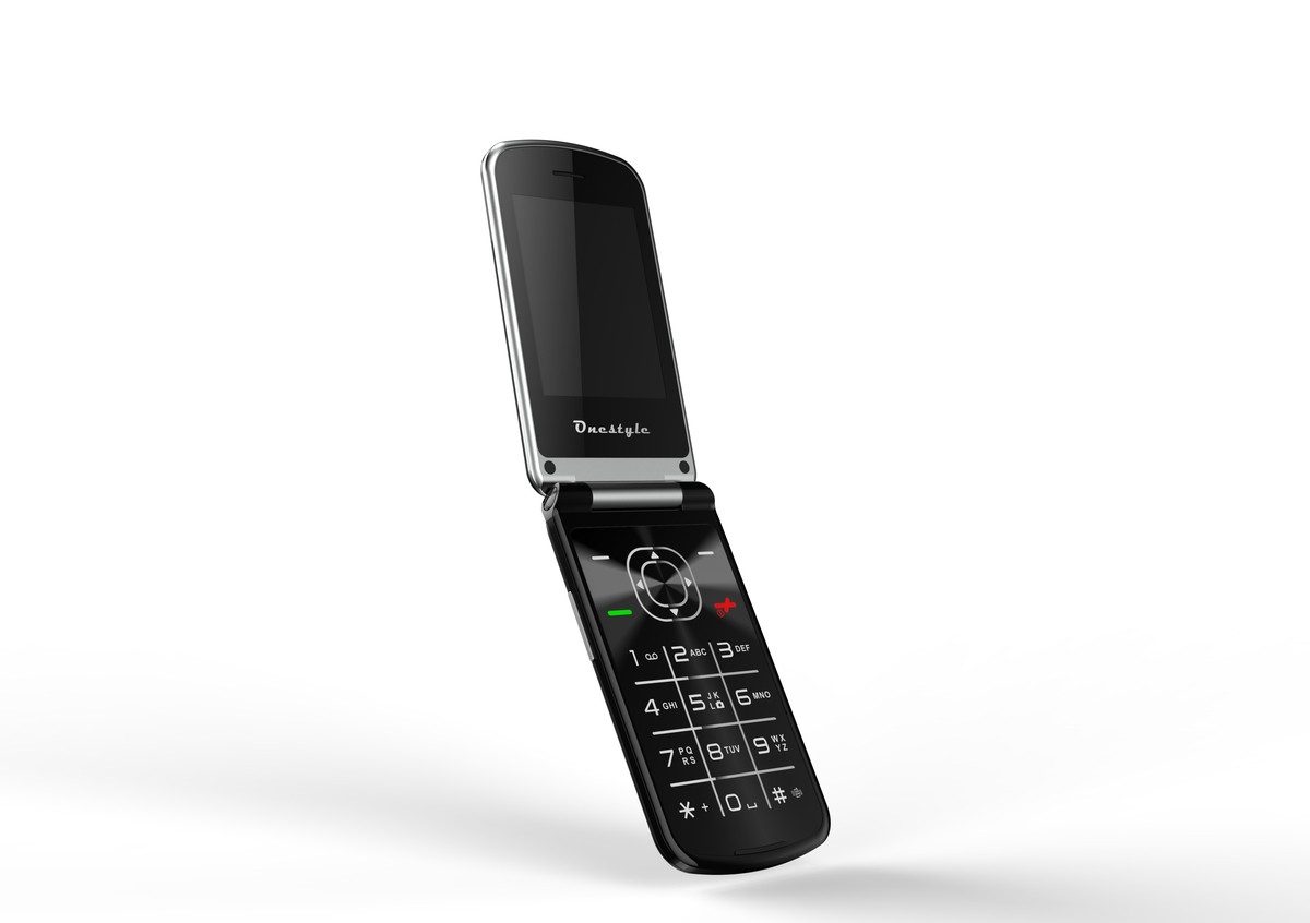 Shell Plus Einfaches Tastentelefon Dual-SIM, simlock-frei Klapphandy