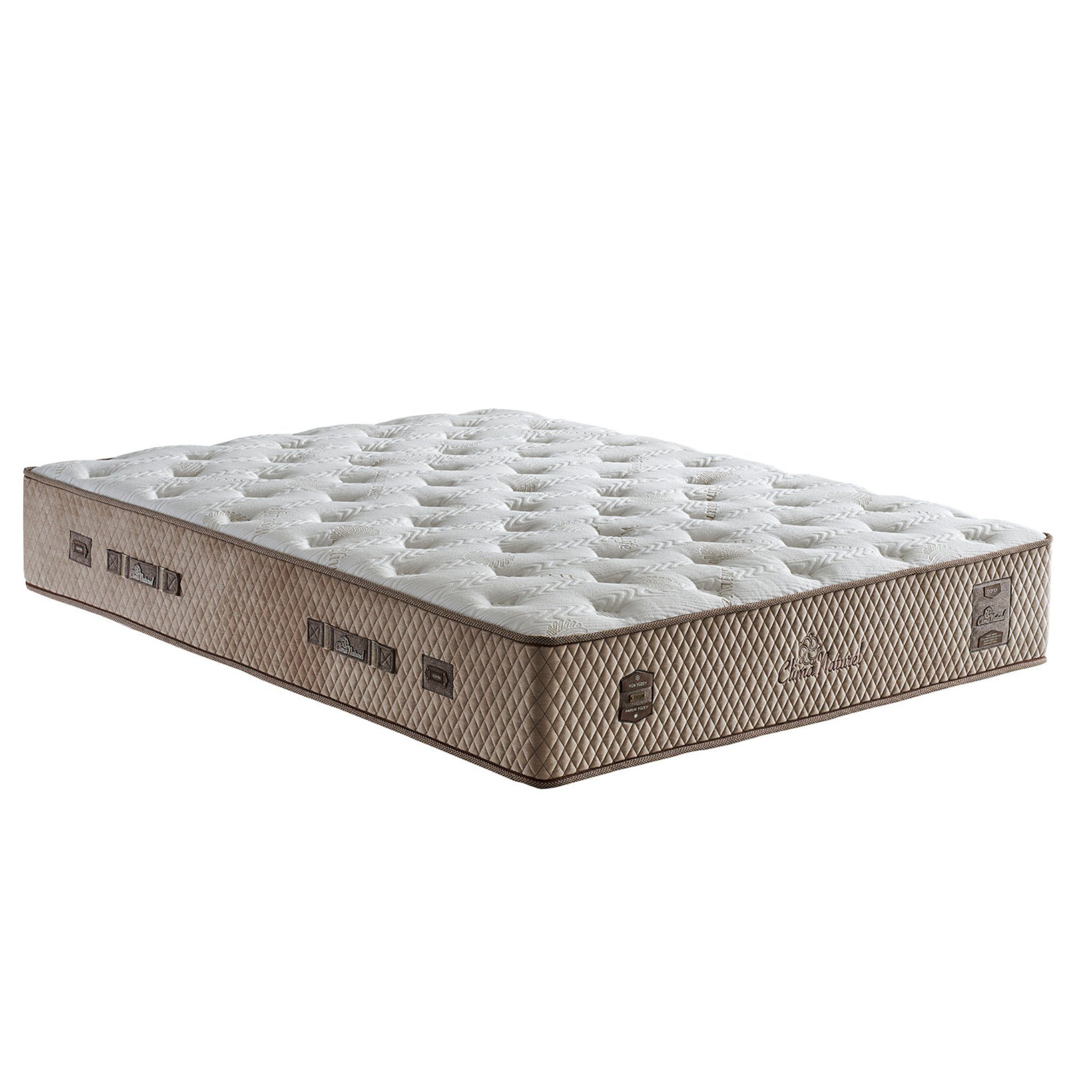 Taschenfederkernmatratze 8 Schichten Höhe 35 cm Matratze 180x200 - 140x200 Clima, Bambi