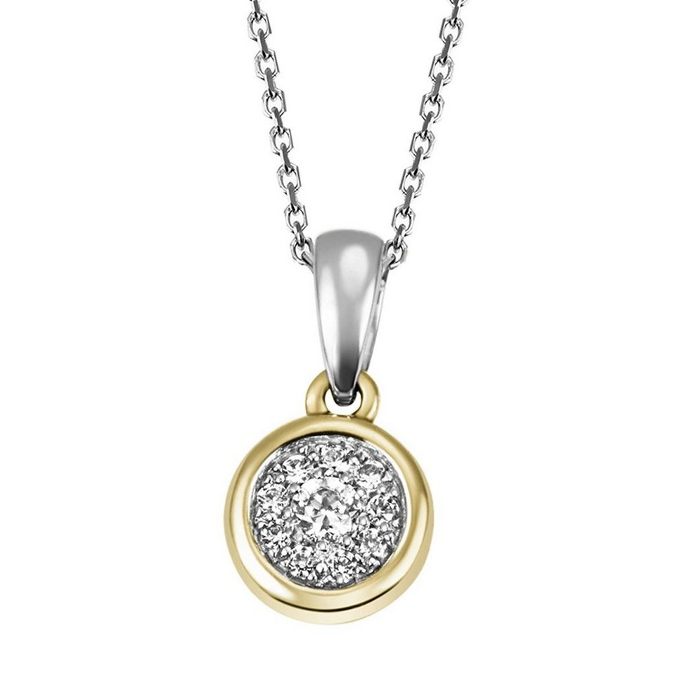 goldmaid Collier, 10 Brillanten 0,08 ct SI1/H