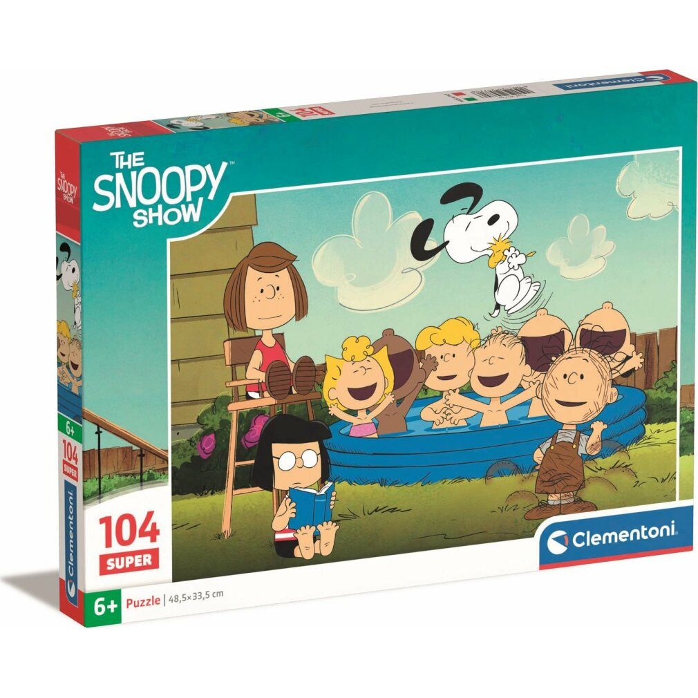 Clementoni® Puzzle Peanuts-Puzzle 104 Stück, Puzzleteile günstig online kaufen
