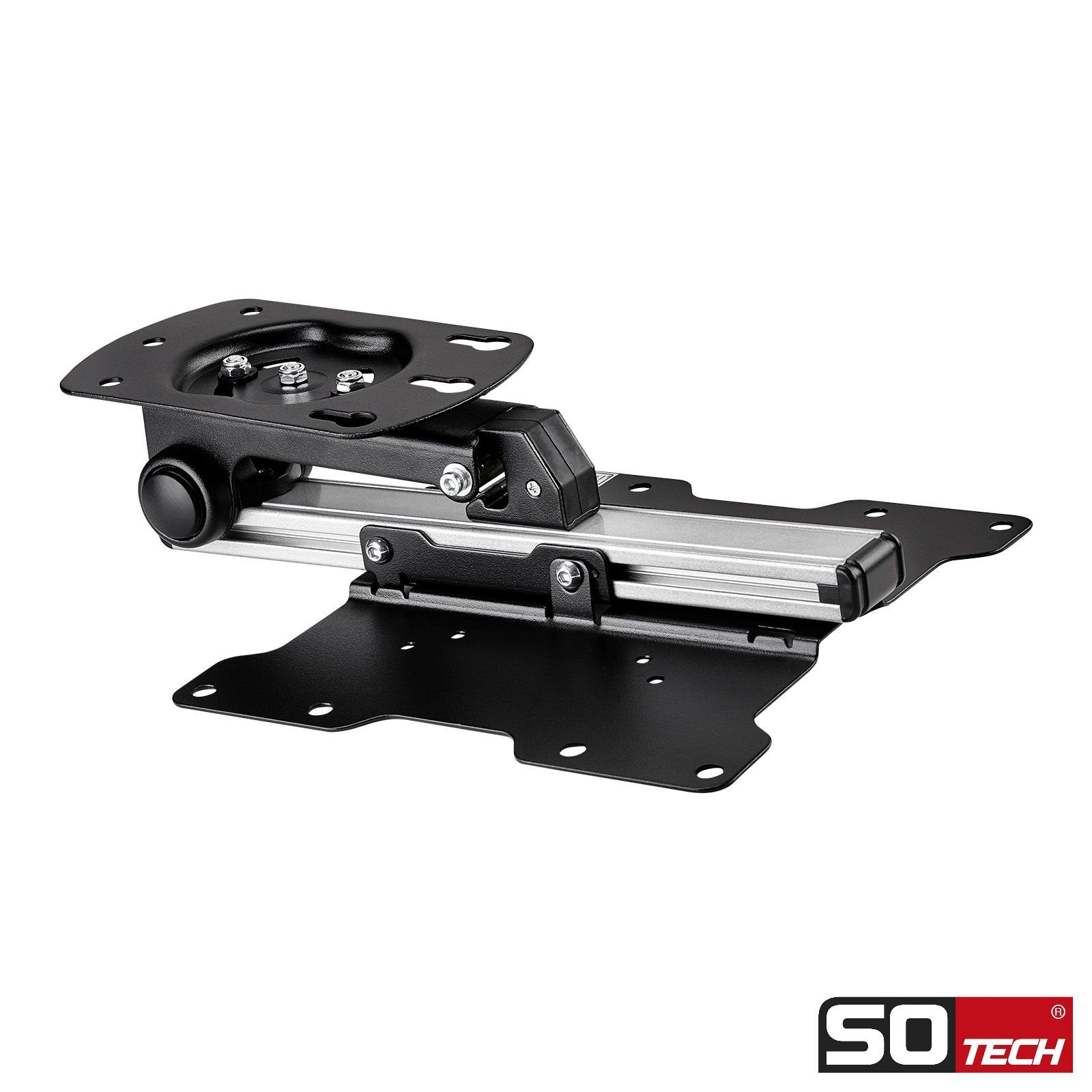SO-TECH® TV-Deckenhalterung TV-Halterung klappbar drehbar höhenverstellbar neigbar, (für 17-37 Zoll, ideal für Dachschrägen, Wohnmobil) – Bild 3 von 5