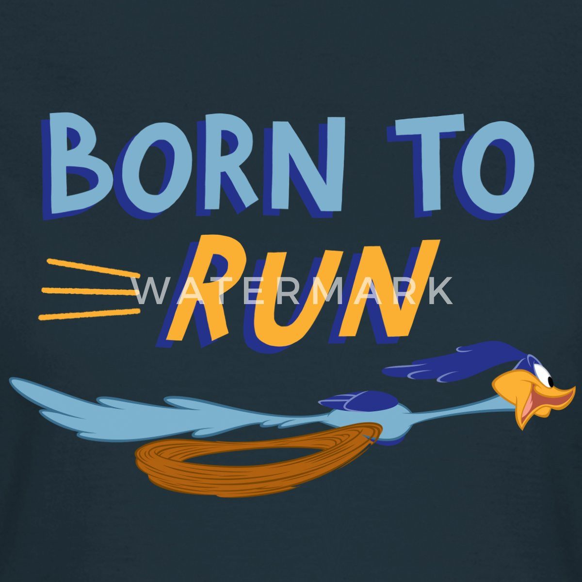 Spreadshirt T-Shirt Looney Tunes Road Runner Born To Run Frauen T-Shirt (1- günstig online kaufen