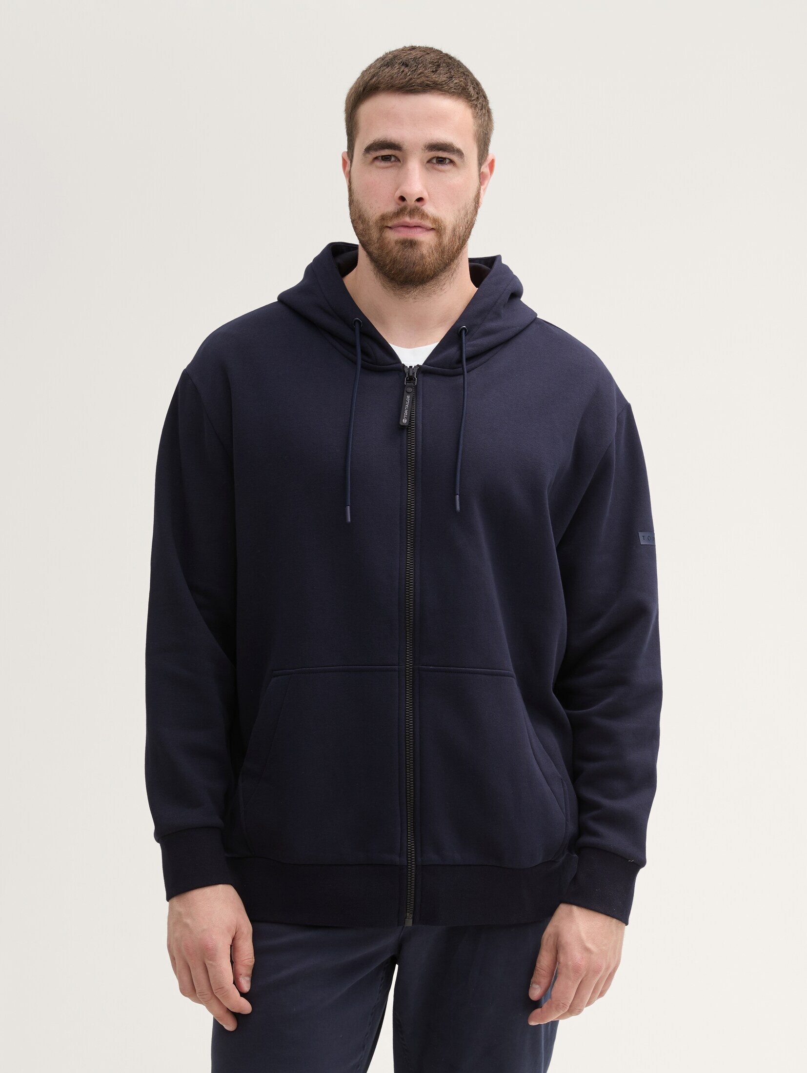 TOM TAILOR PLUS Sweatshirt Strick & Sweatshirts Plus Size - Basic Sweatjack günstig online kaufen