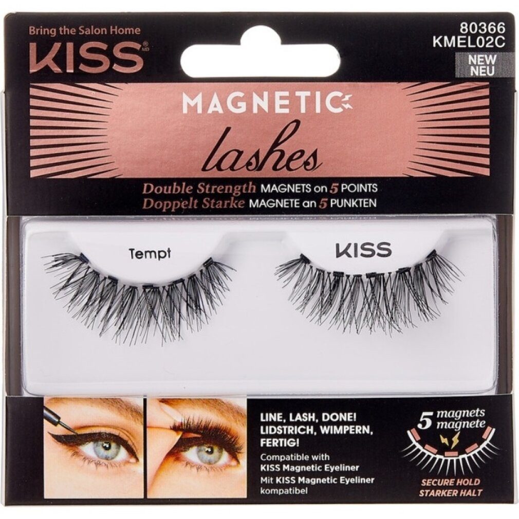 Kiss Einzelwimpern Magnetic (Magnetic Lashes Double Strength) - Variant: 02 Tempt