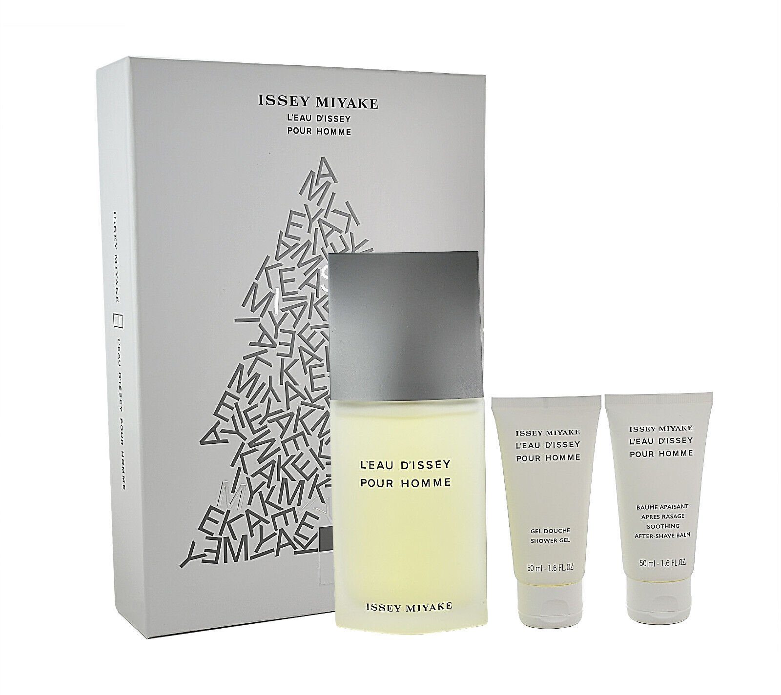 Duft-Set ISSEY MIYAKE, HOMME EDT 125 VAPO+GEL 50+A/S 50 ML