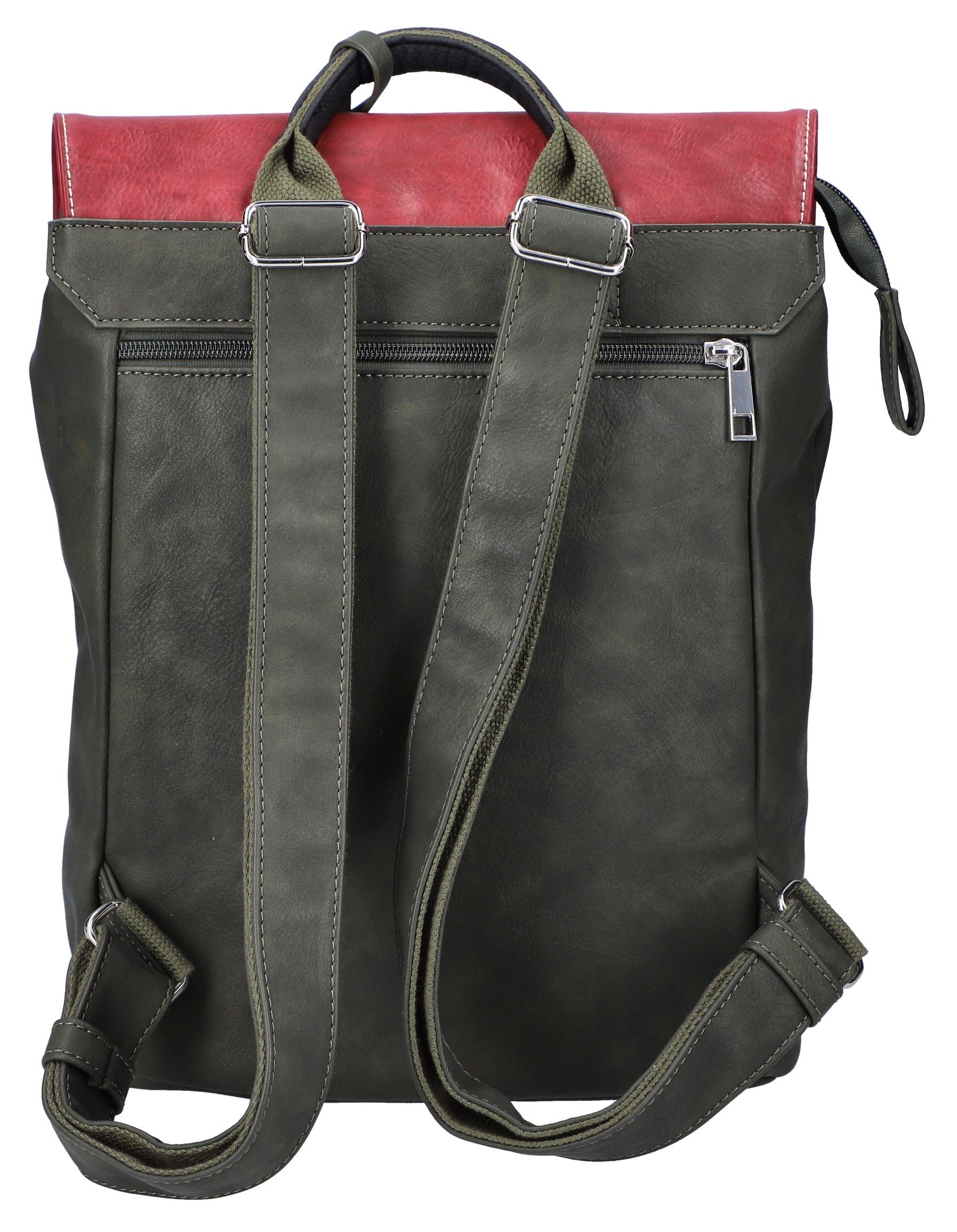 Rieker Cityrucksack, Freizeitrucksack, Shoppingrucksack mit bunten günstig online kaufen