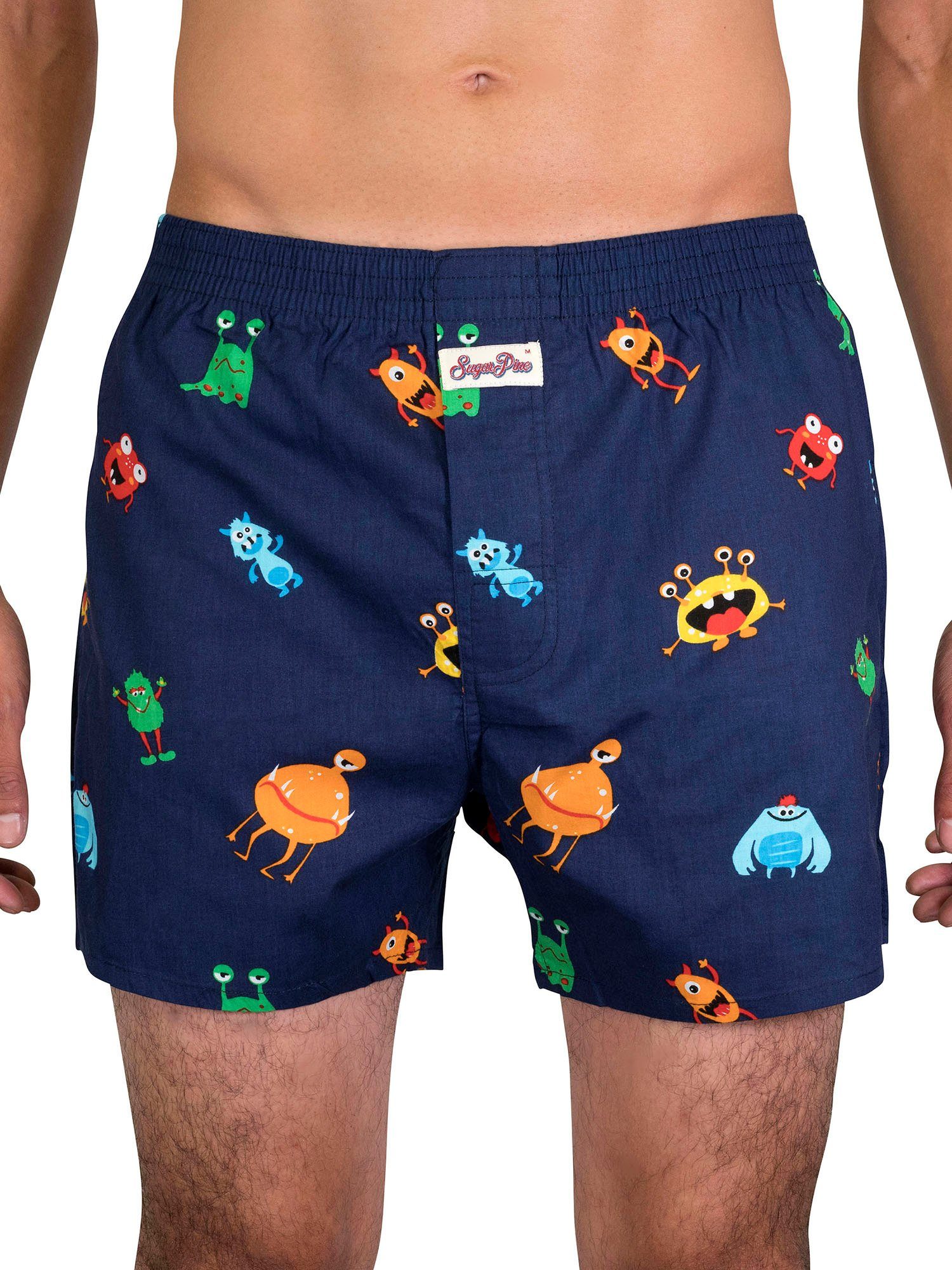 Sugar Pine Boxer Webboxershorts weit Motive günstig online kaufen