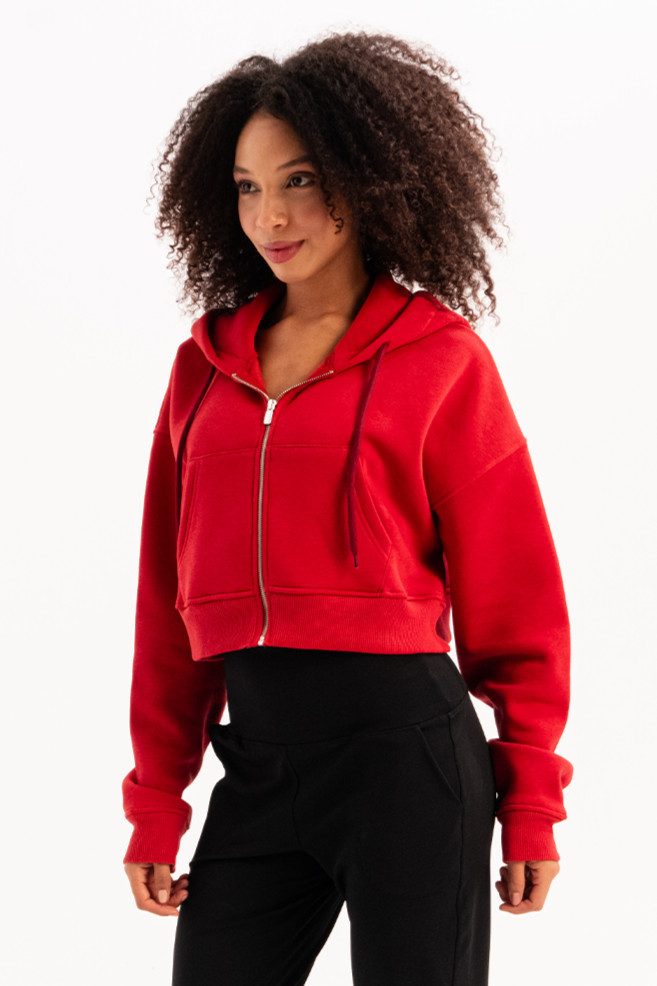 JUSTEVER Sweatshirt Crop Hoodie Damen-Sweatshirt günstig online kaufen