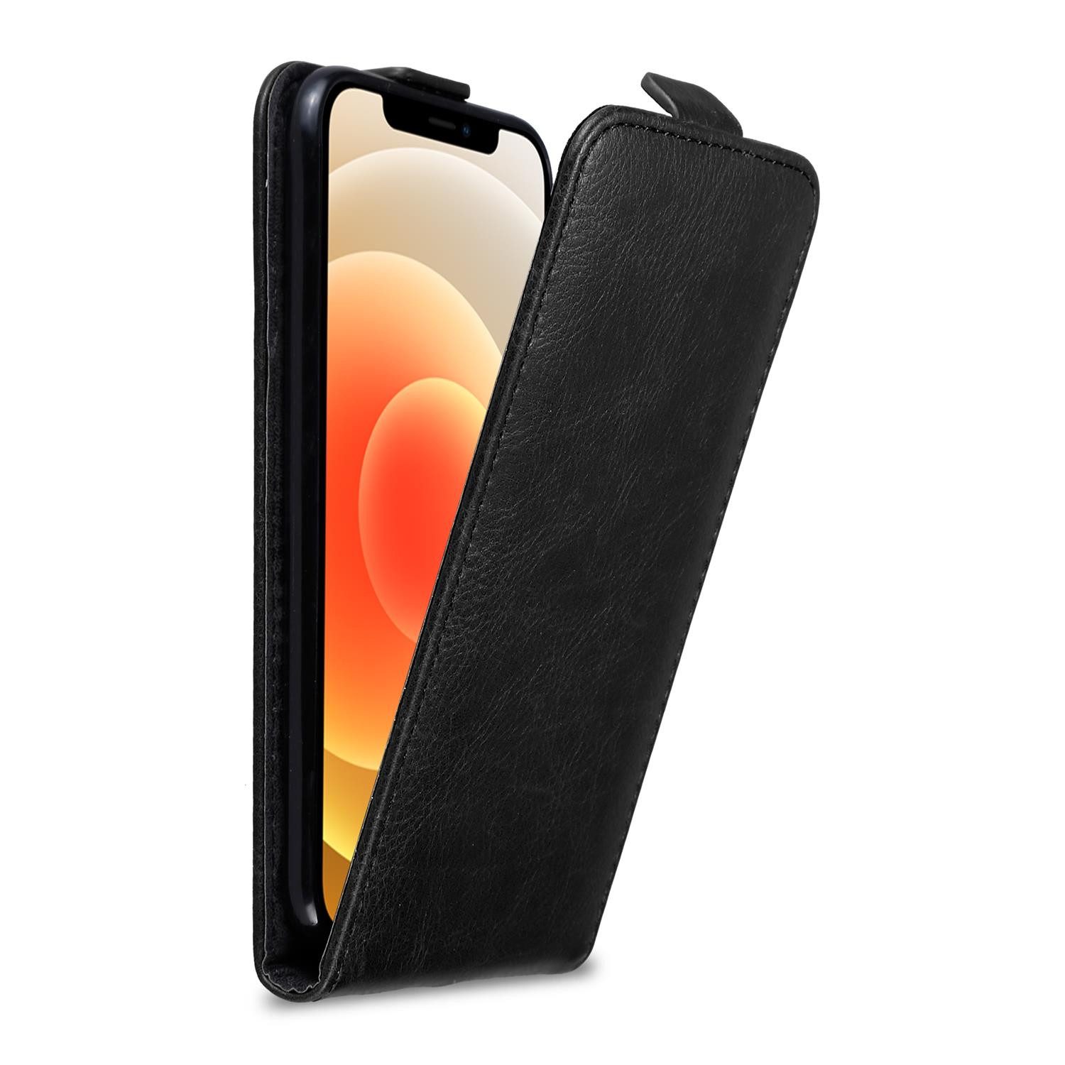 Cadorabo Handyhülle für iPhone 12 MINI Hülle Apple iPhone 12 MINI, Handy Schutzhülle, Klappbare Hülle, Kunstleder mit Magnetverschluss