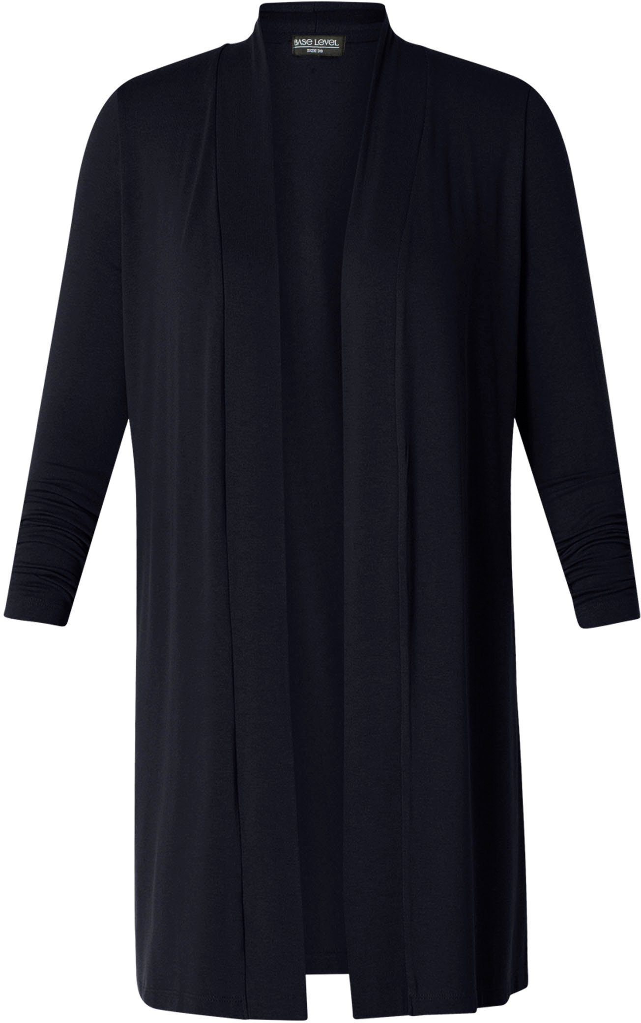 Base Level Longstrickjacke Yayla Long ohne Verschluss