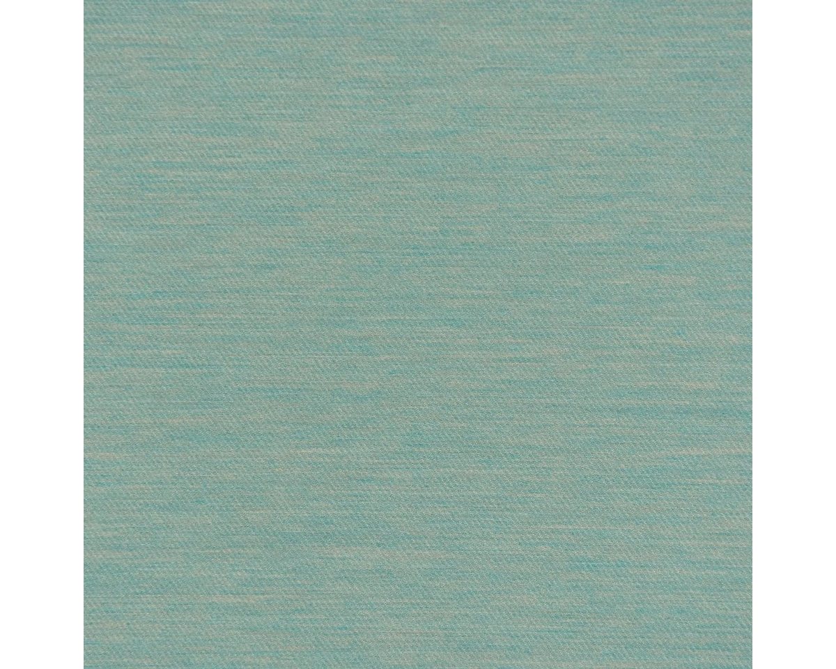 Thumbnail - SCHÖNER LEBEN. Stoff Dekostoff Gardinenstoff aqua meliert 150cm breit