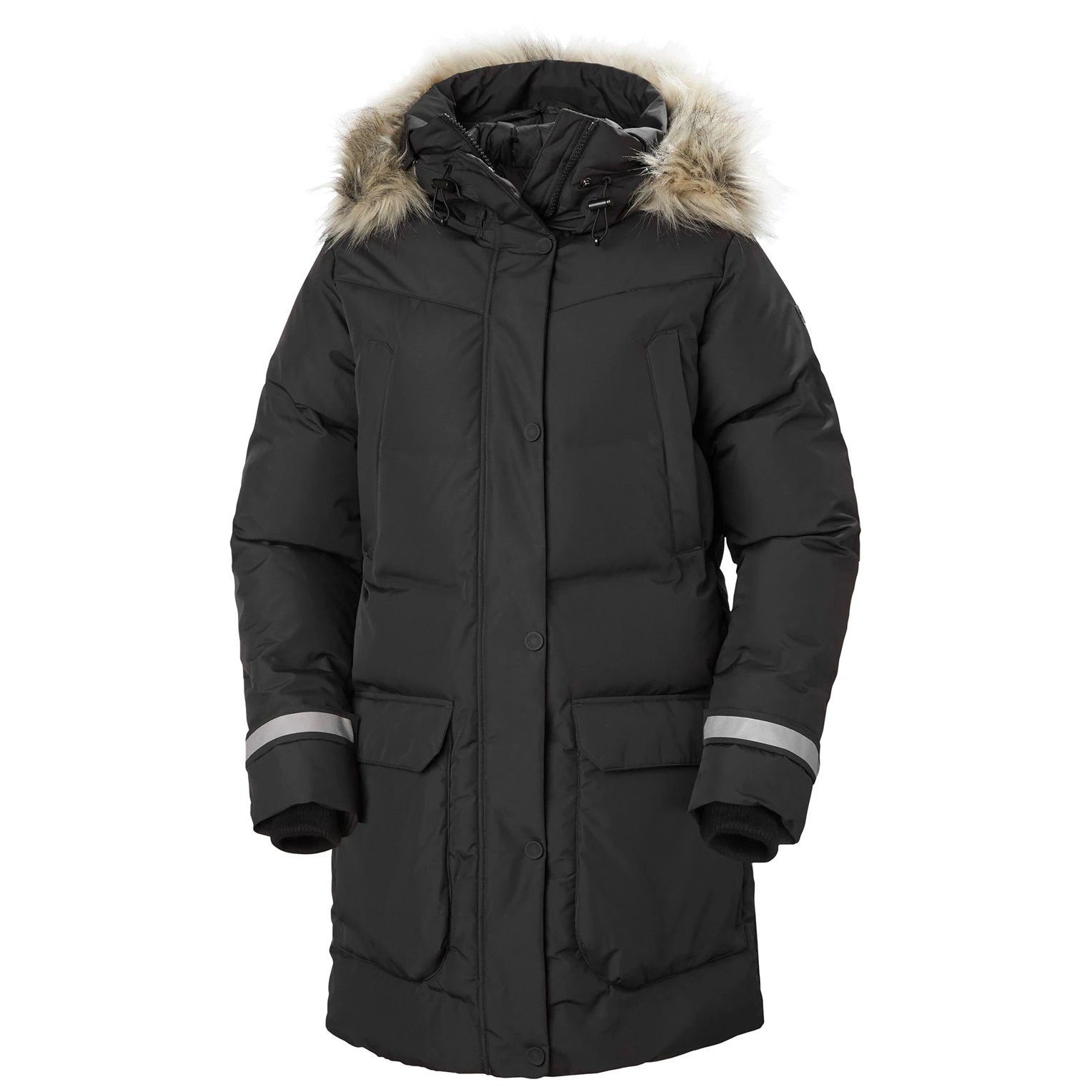 Helly Hansen Daunenmantel Bouvet Down Parka (Entendaunenisolierung) schwarz Damen