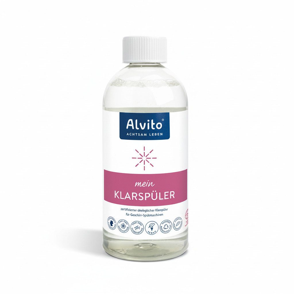 Alvito Patronenfilter, Klarspüler 500 ml für Spülmaschinen