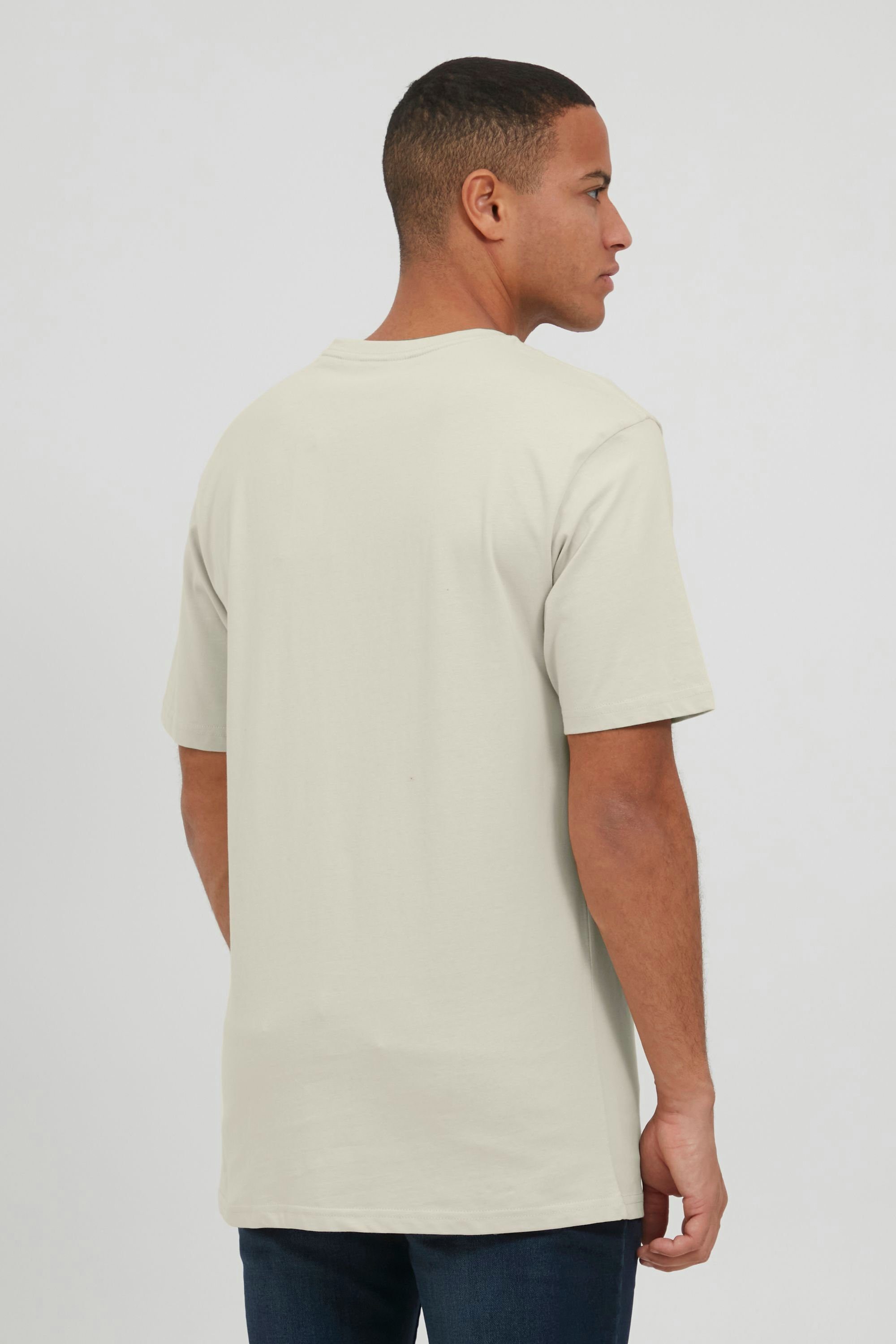 !Solid Tee (130401) Brusttasche 21106125 mit OATMEAL T-Shirt T-Shirt SDVicente