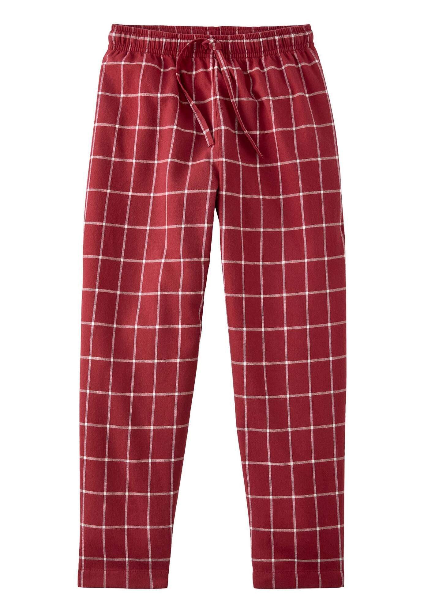 Hessnatur Schlafhose Regular aus reiner Bio-Baumwolle (1-tlg)